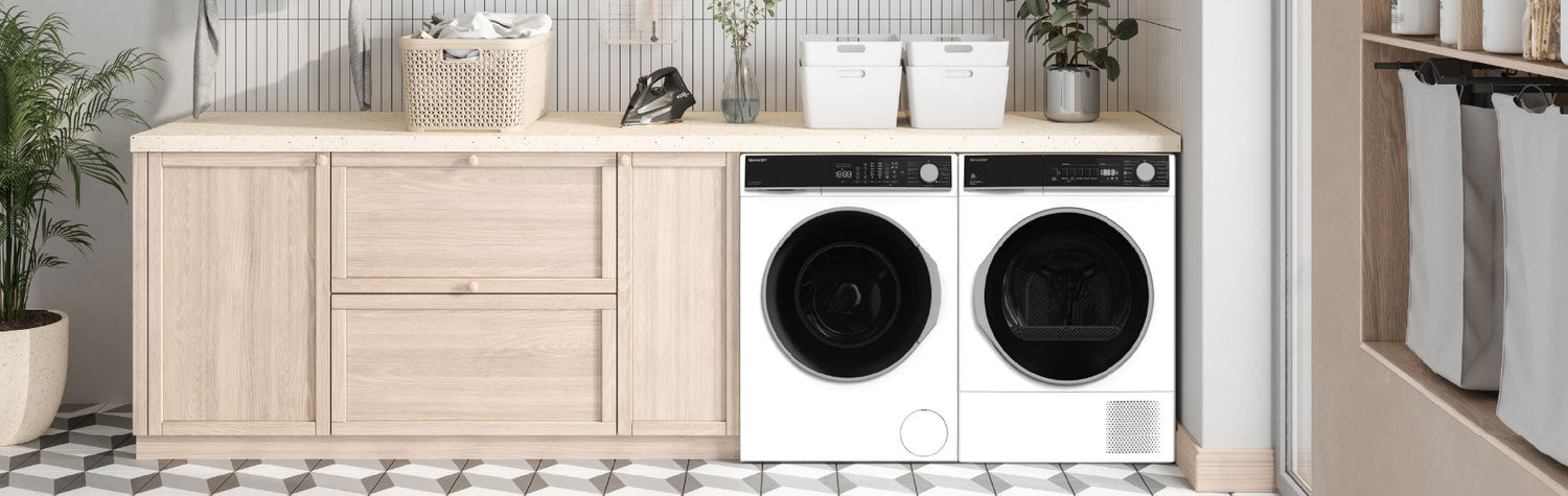 Spring Cleaning: Organize Your Home with Sharp Washers and Dryers