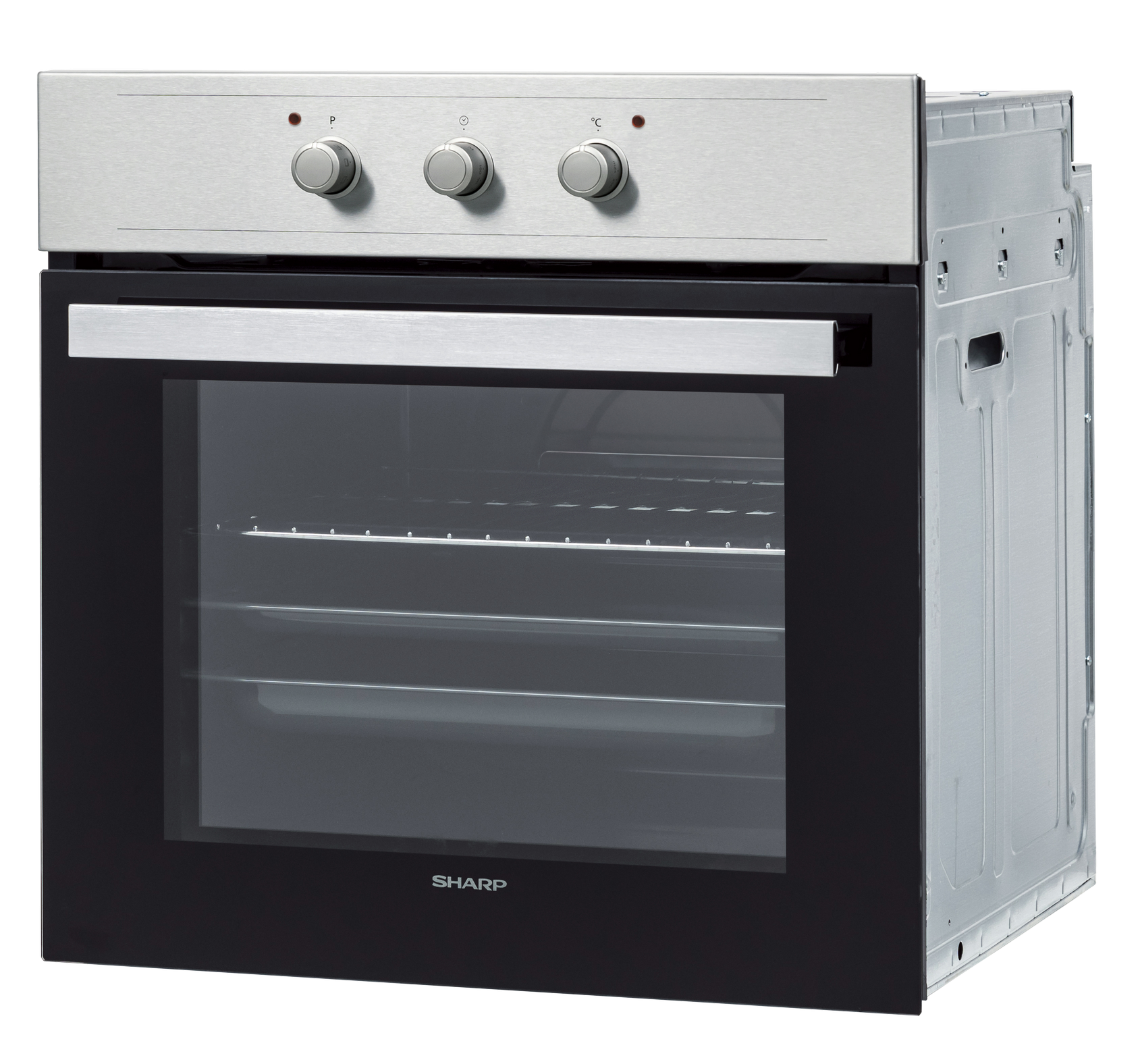 Sharp K-60M15IL2-EU Built-In 72lt. Standard Static Oven, Inox