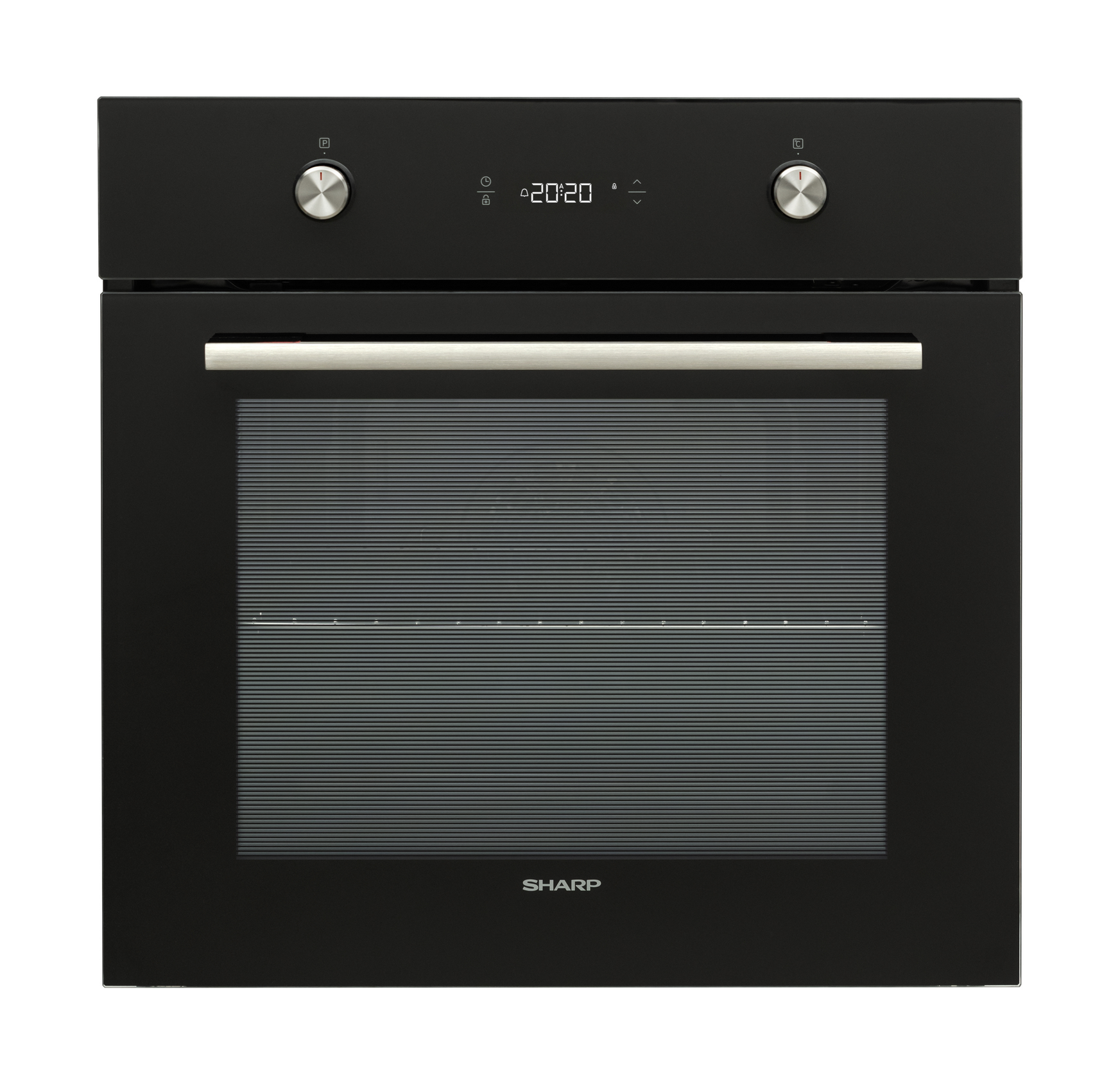 Sharp K-60P19BNM-EU Built-In 69lt. Standard Multifunction Oven, Black