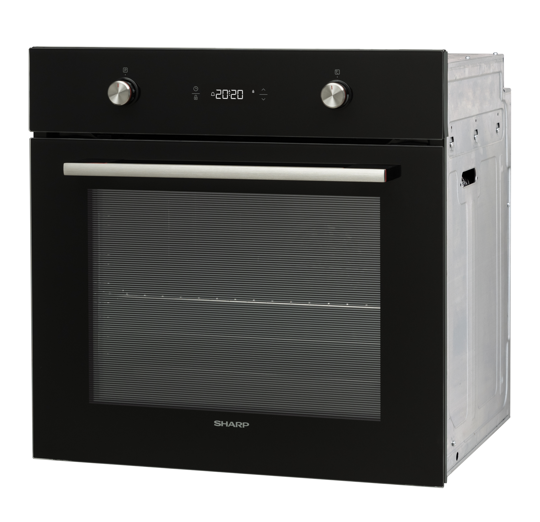 Sharp K-60P19BNM-EU Built-In 69lt. Standard Multifunction Oven, Black
