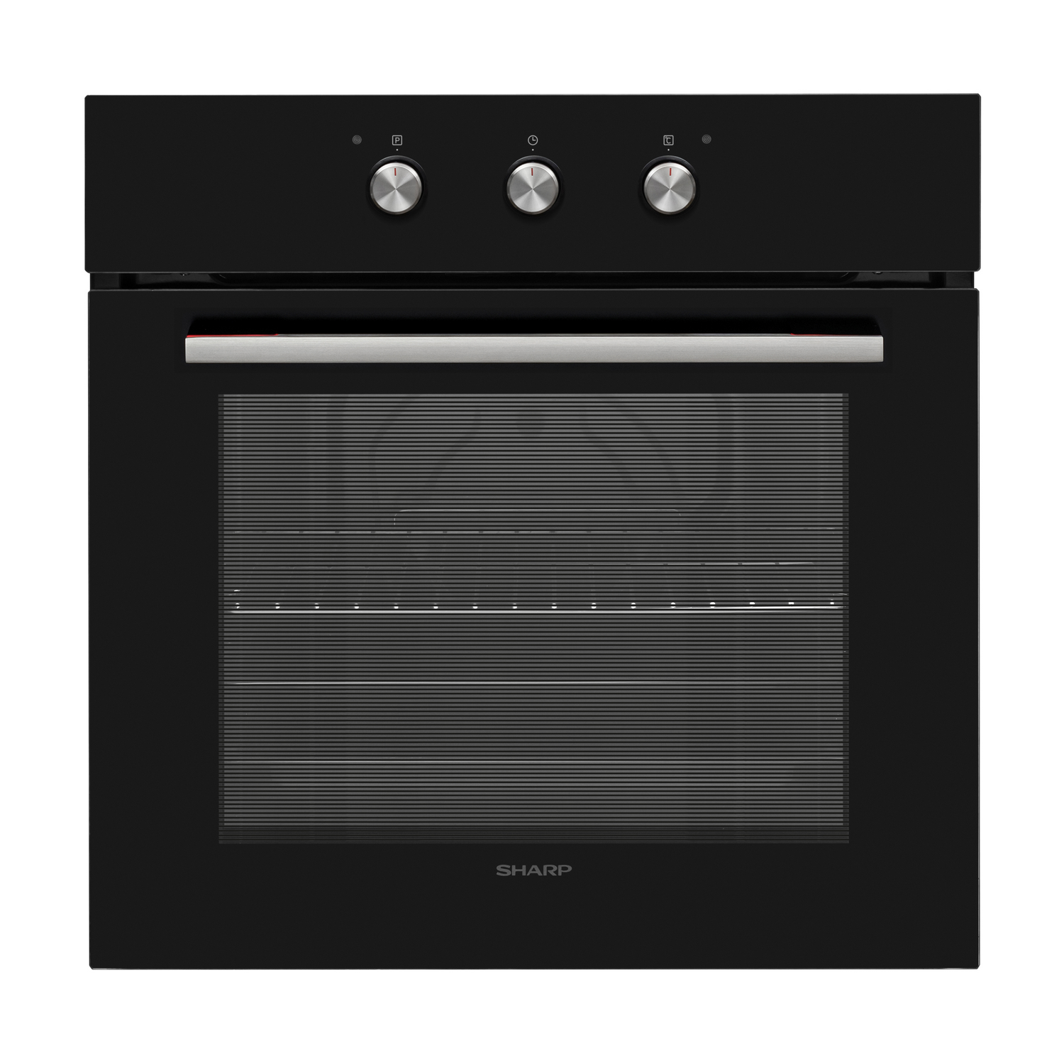 Sharp K-60M15BNL-FR Built-In 72lt. Standard Static Oven, Black