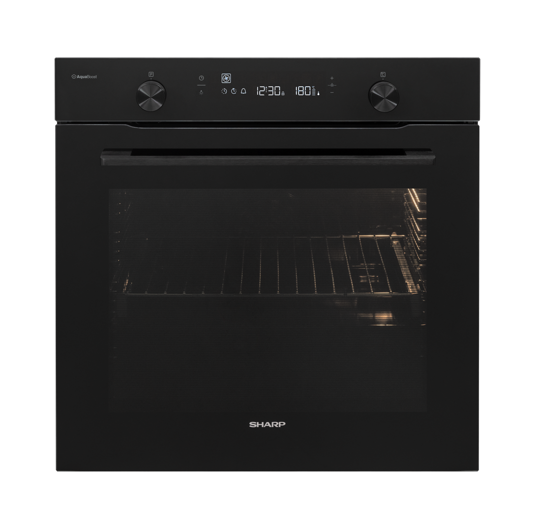 Sharp KA-74Z68BNM-PL Built-In 78lt. Standard Multifunction Oven, Pure Black