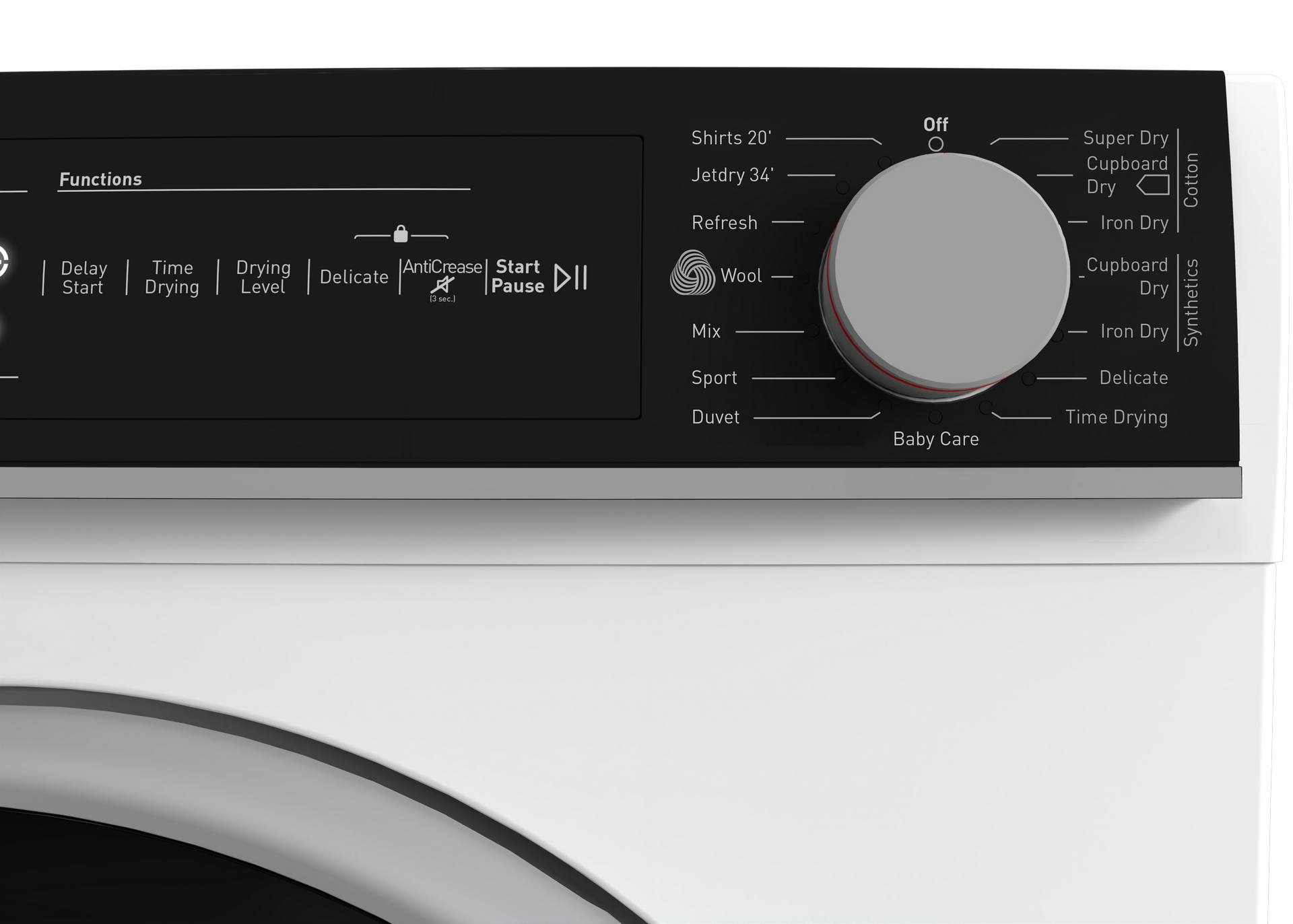 SHARP KD-NHH0S7GW21-EN Freestanding Tumble Dryer 10 kg A++