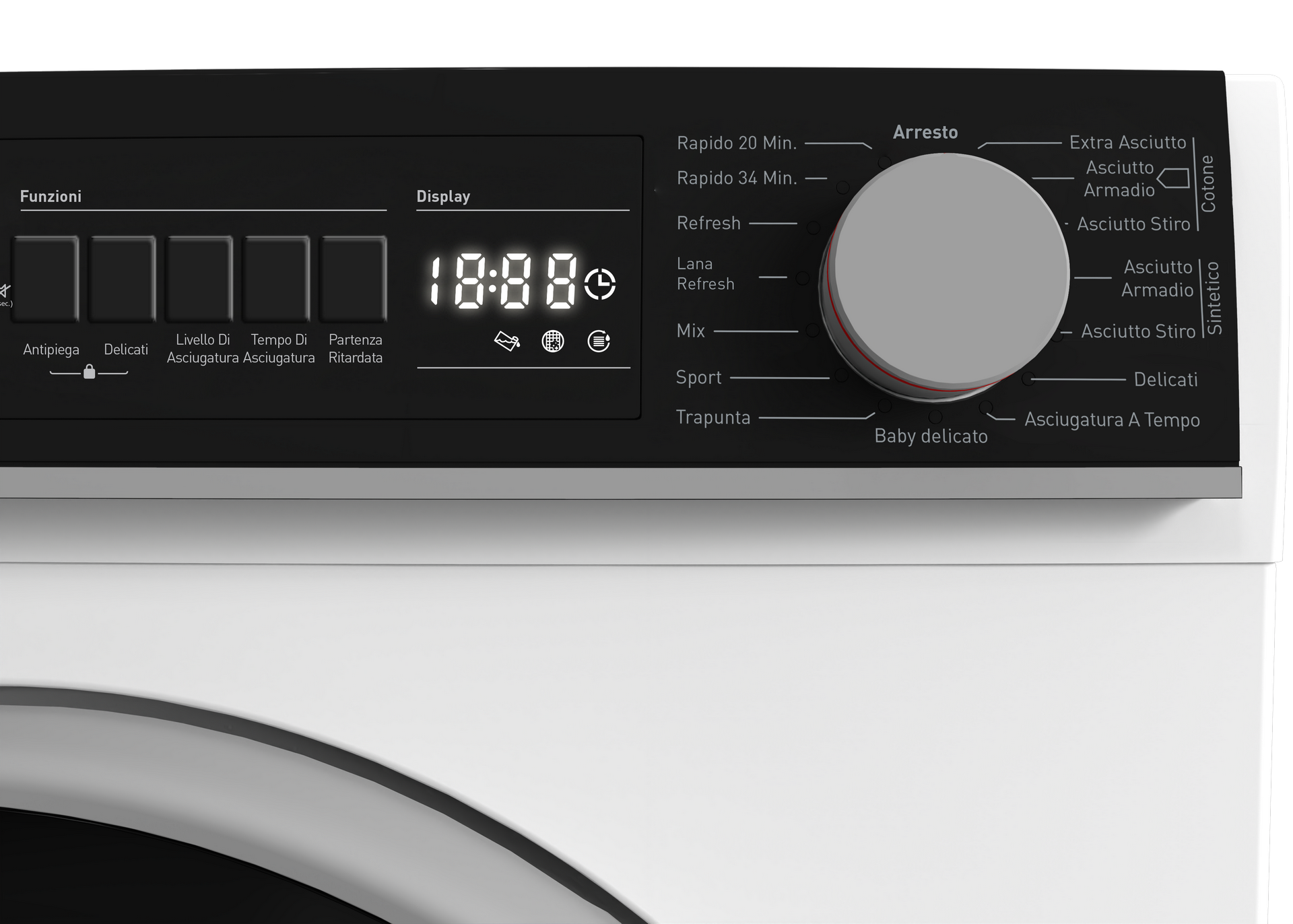 SHARP KD-NHB9S7GW2-IT Freestanding Tumble Dryer 9 kg A++