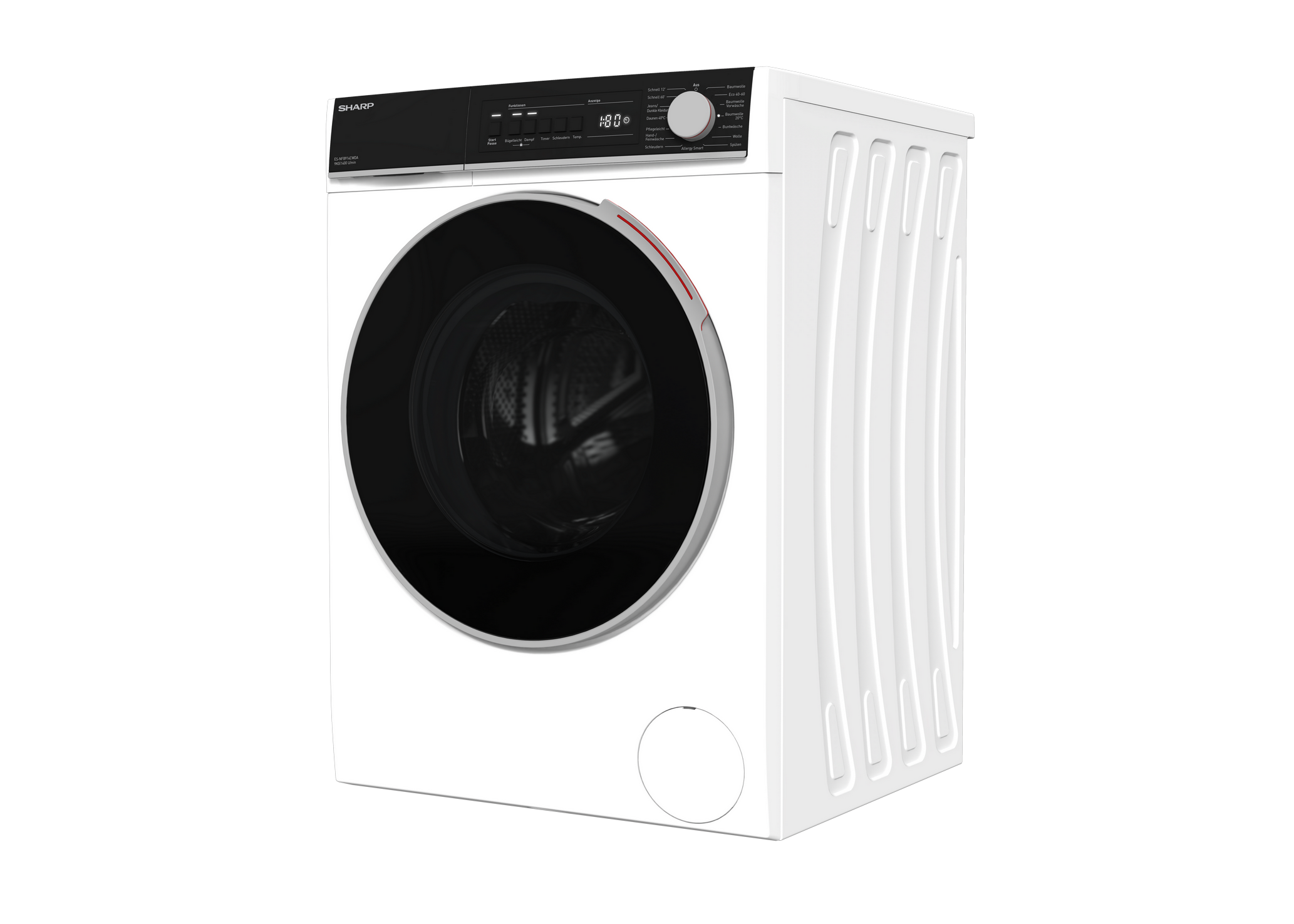 SHARP ES-NFB914CWDA-CB Freestanding Washing Machine 9 kg 1400 RPM A Class