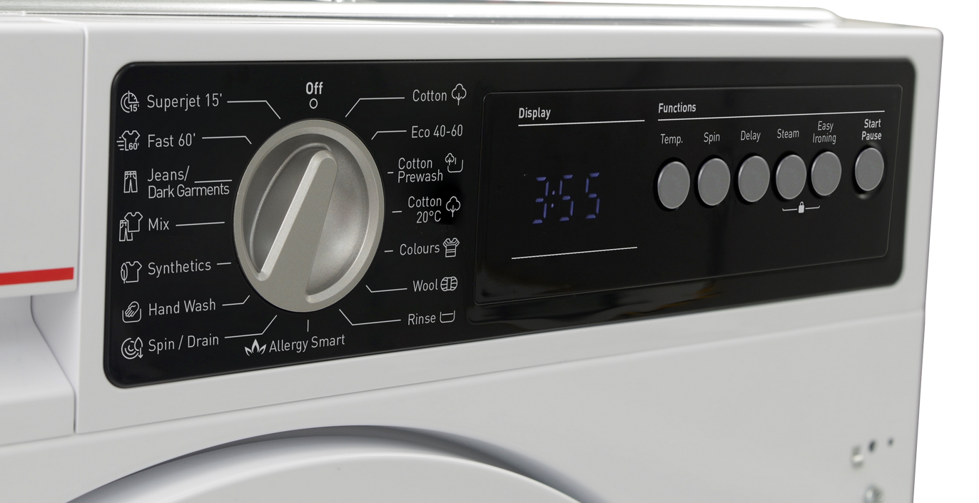 SHARP ES-NIB714BWNA-EE Integrated Washing Machine 7 kg 1400 RPM A Class