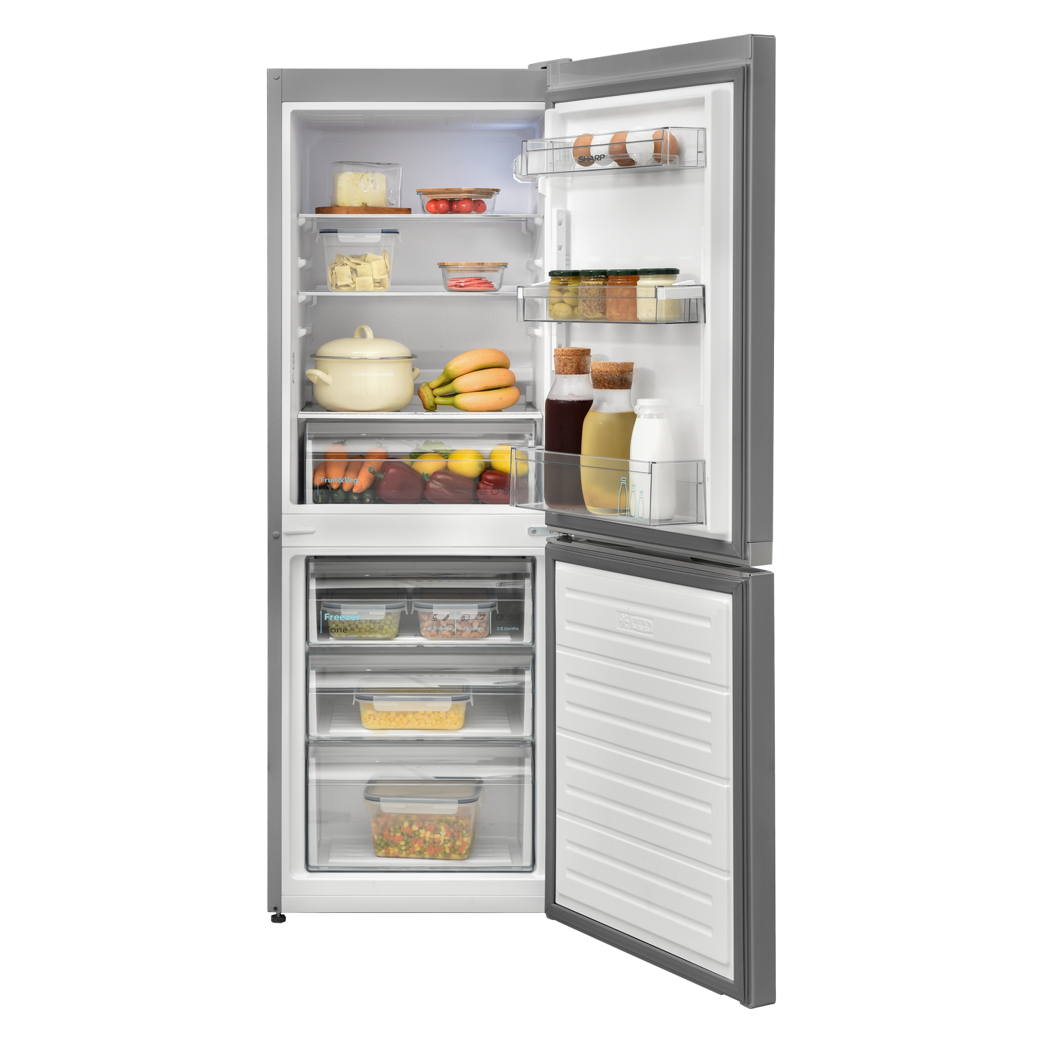 SHARP SJ-FBB02DTXLE-EU 54cm Fridge-Freezer-