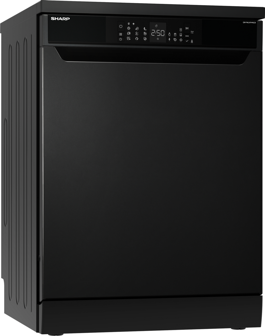 SHARP QW-NA2XF44ECB Freestanding 60cm Dishwasher 14PS 44 db C Class
