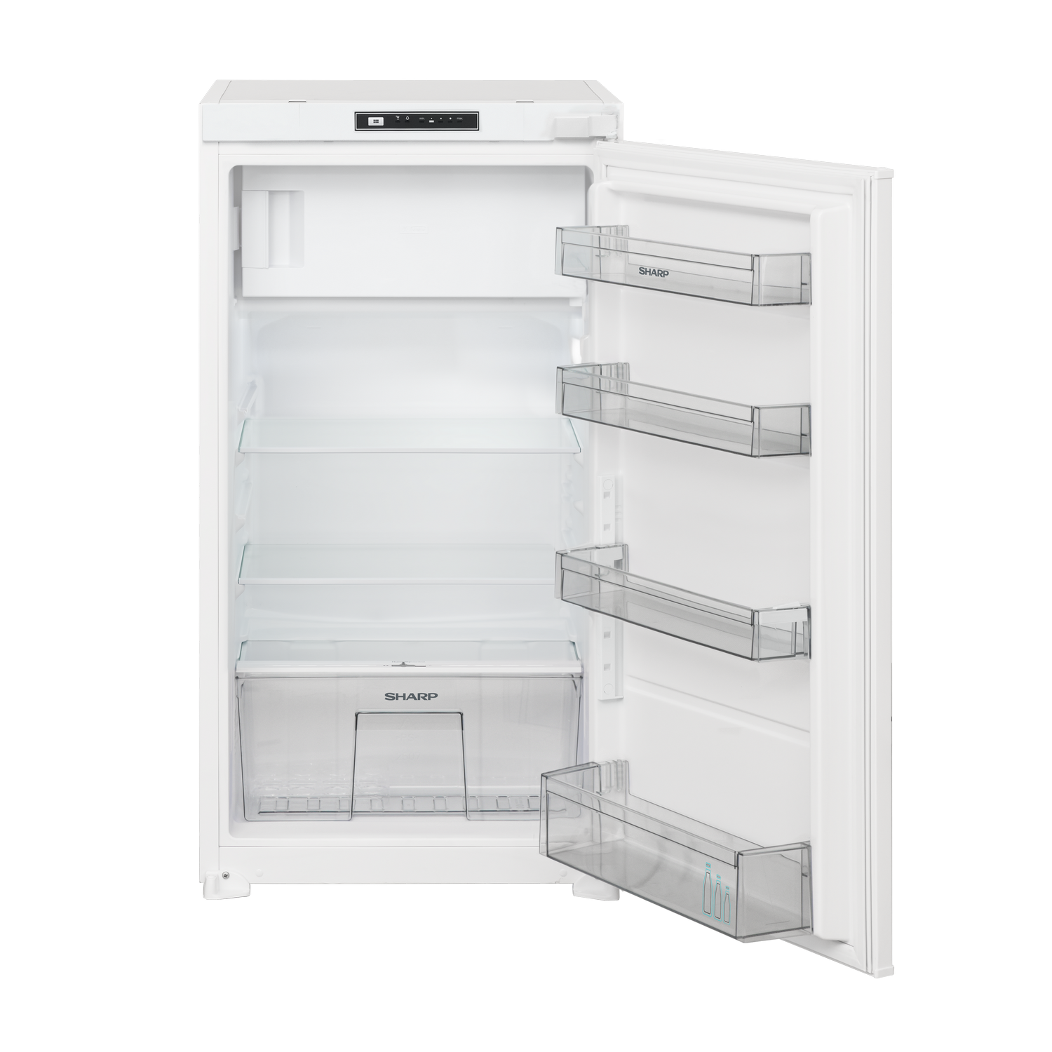 SHARP SJ-LE140E0XS-EU 54cm Single Door Refrigerator