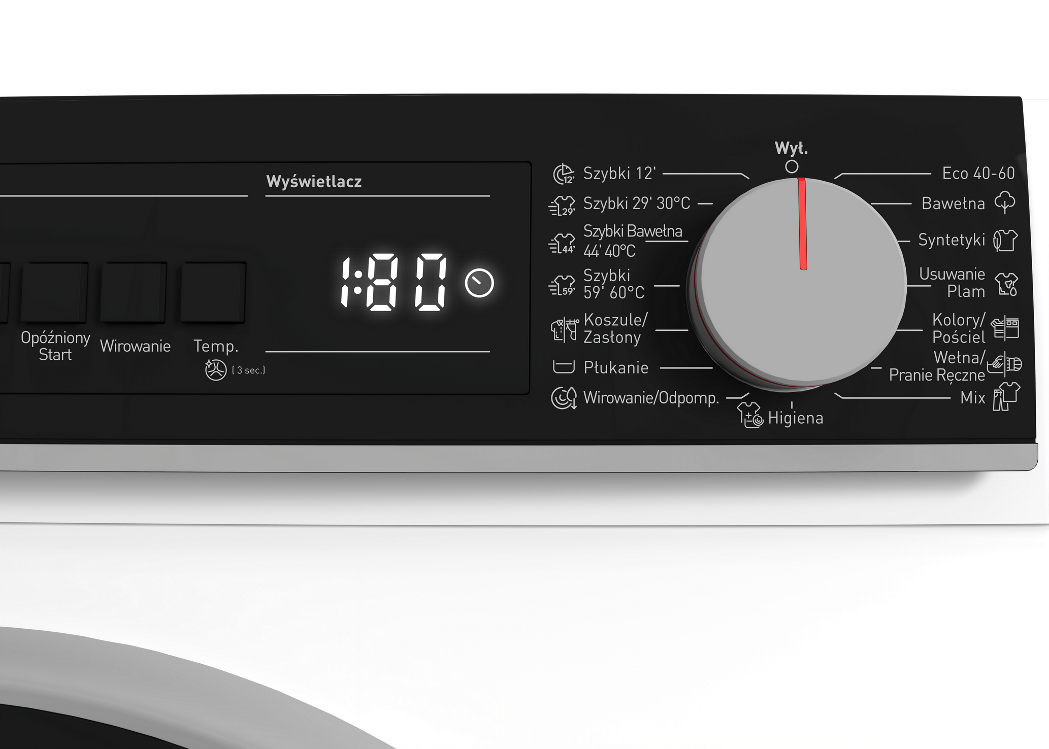 SHARP ES-SFB712YWB-PL Freestanding Washing Machine 7 kg 1200 RPM B Class