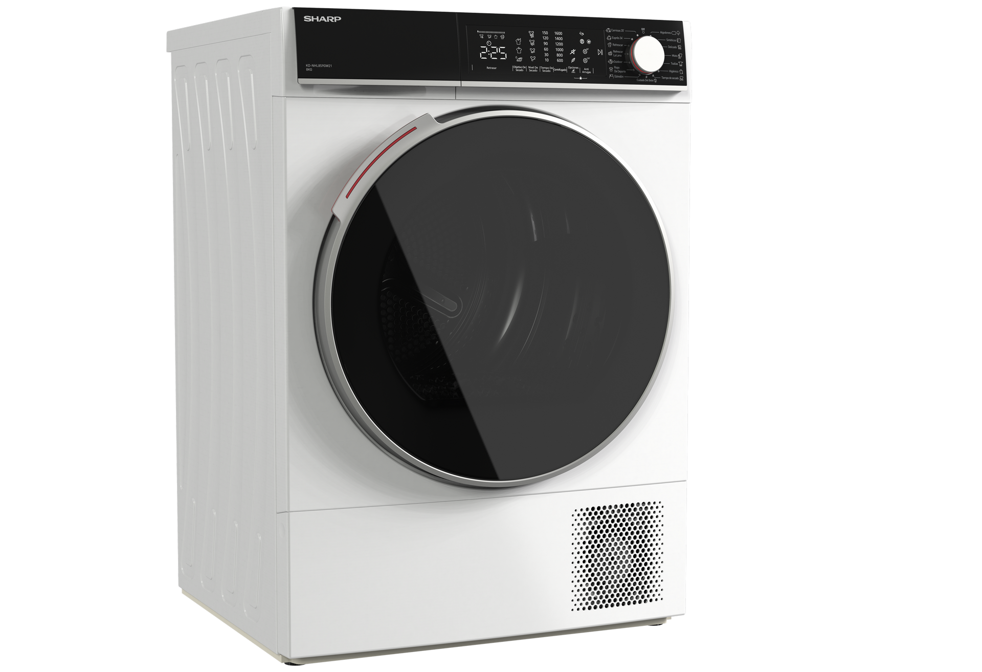 SHARP KD-NHL8S9GW21-ES Freestanding Tumble Dryer 8 kg A++