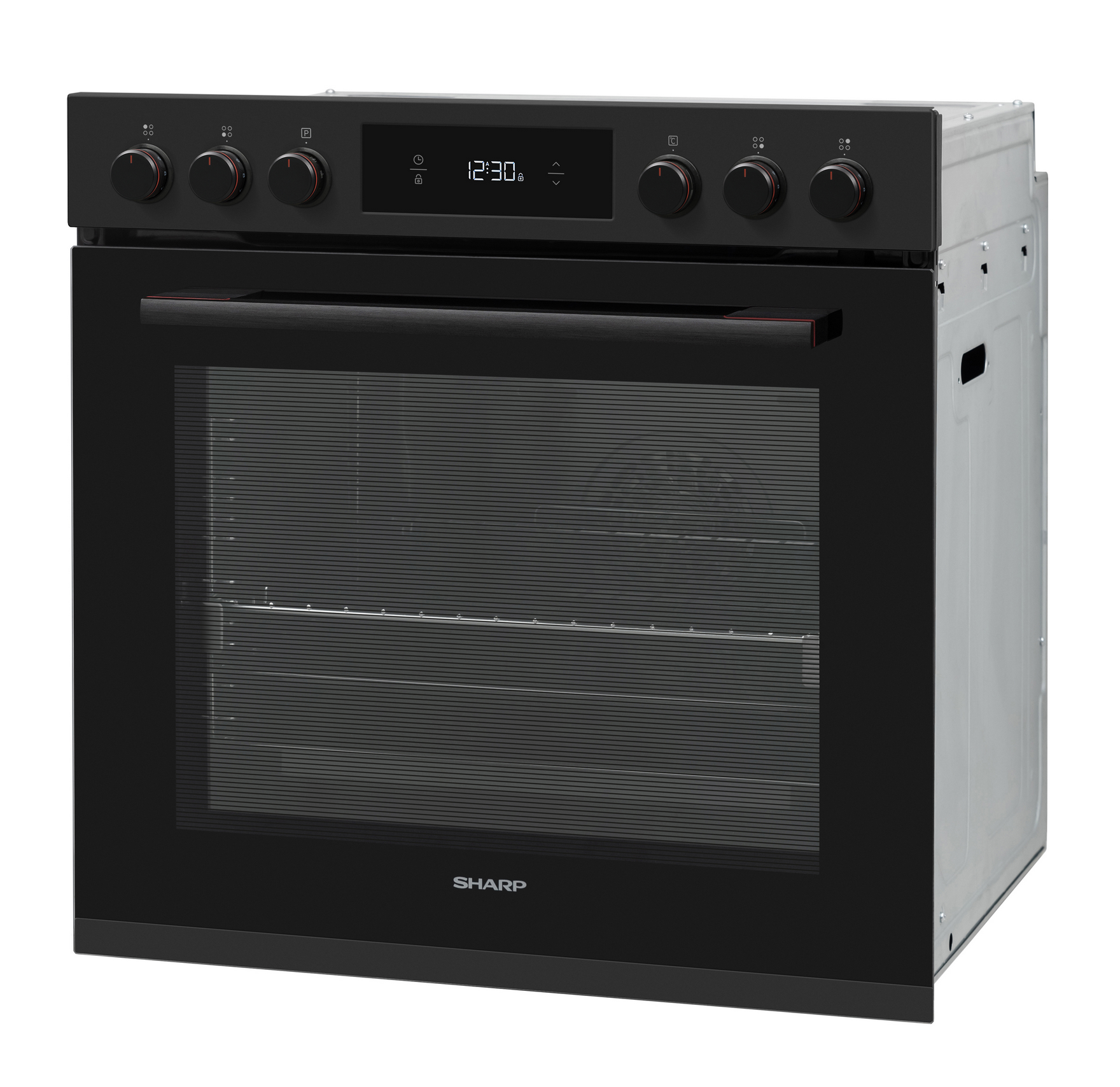 Sharp K-72P19BNH-EU Built-In 78lt. Polyvalent Multifunction Oven, Matte Black