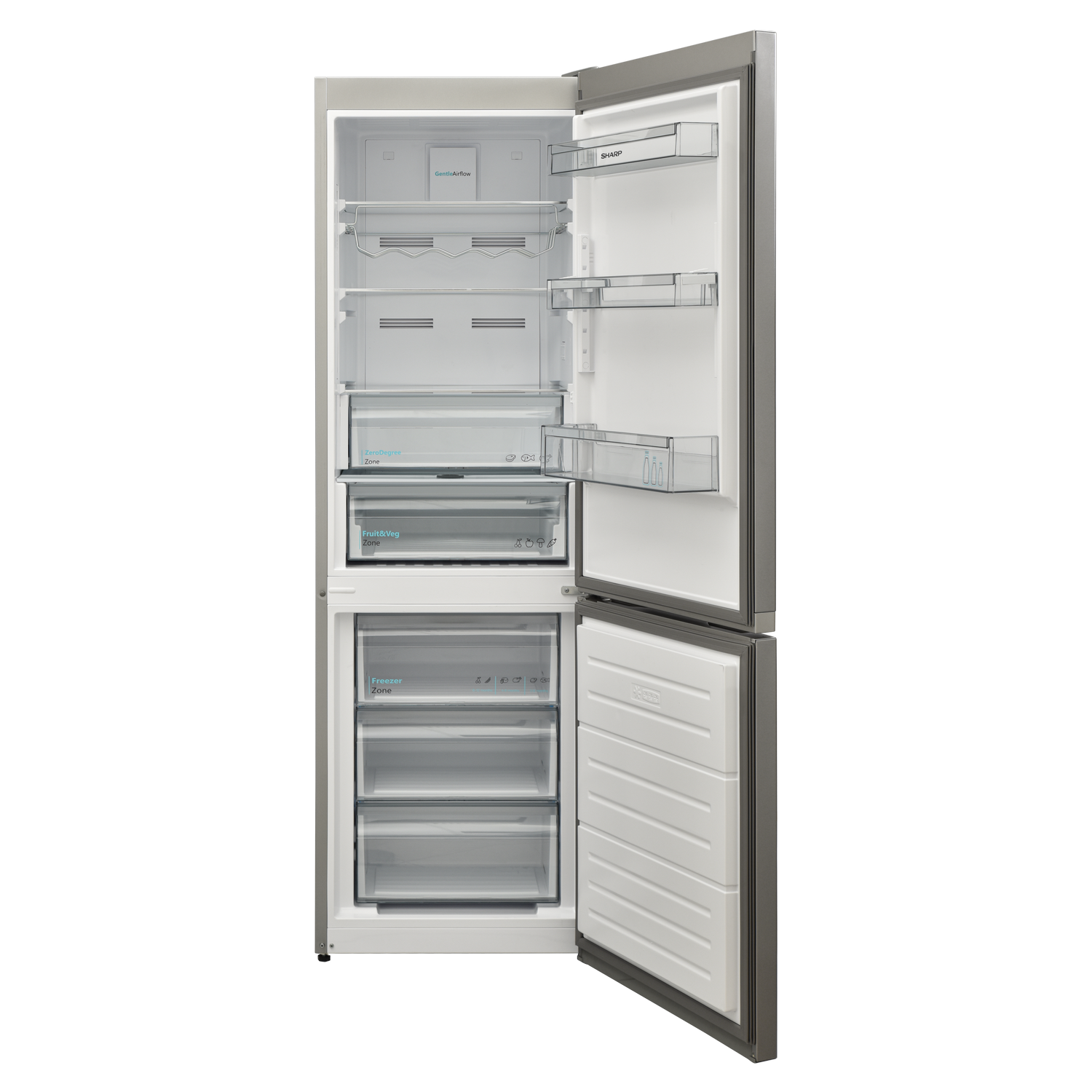 SHARP SJ-NBA31DMXPB-EU 60cm NF Fridge-Freezer