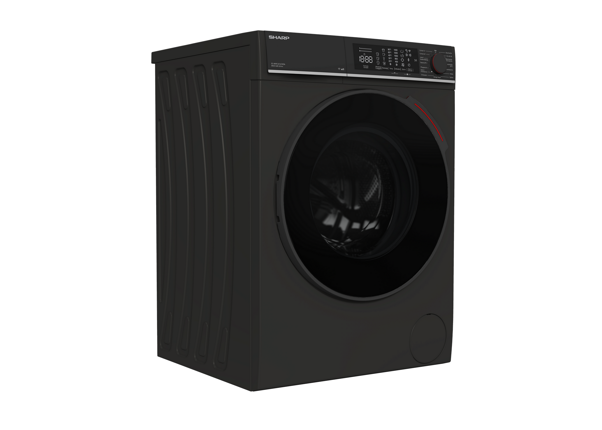 SHARP ES-WNFL814CMDA-DE Freestanding Washing Machine 8 kg 1400 RPM A Class