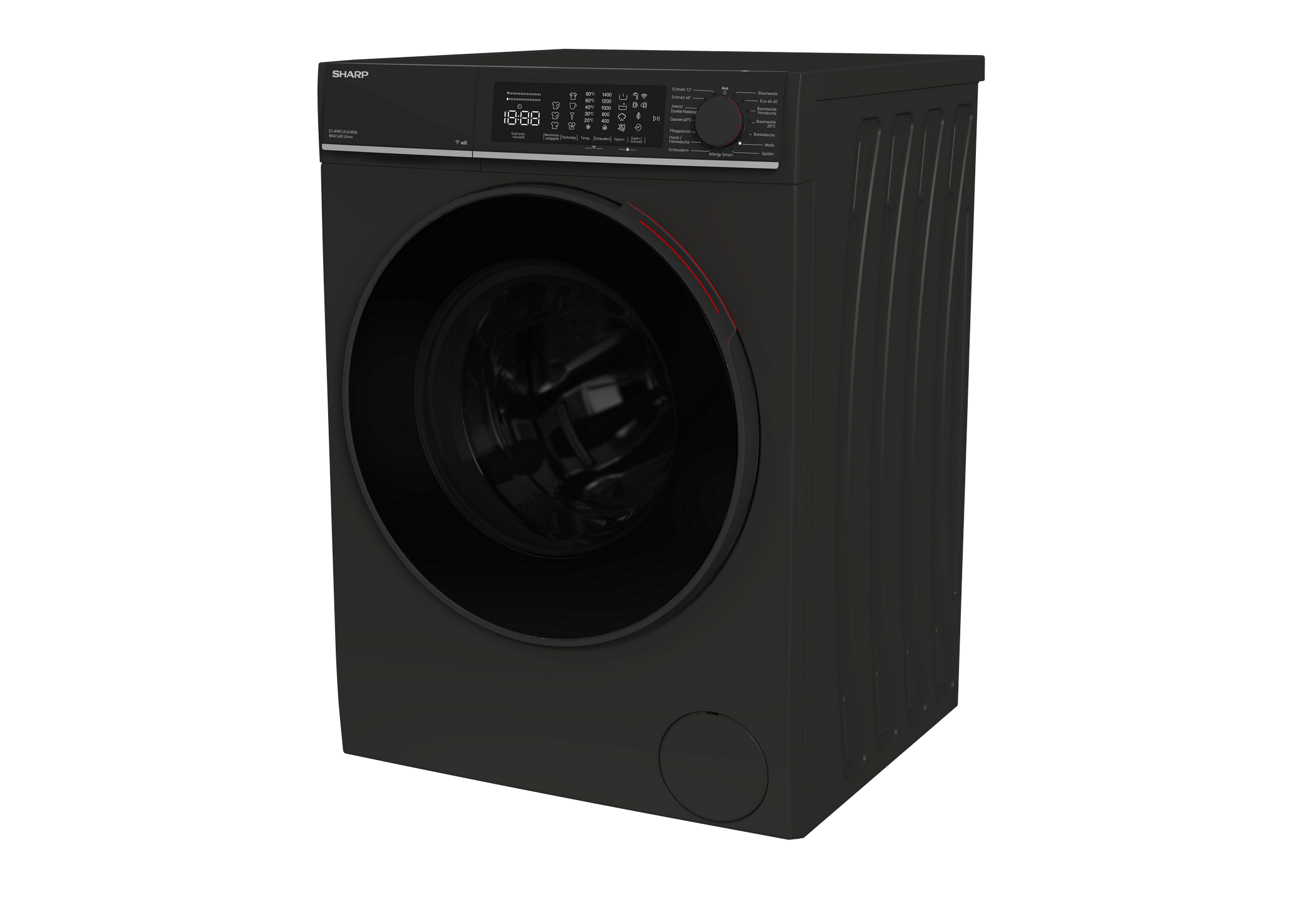 SHARP ES-WNFL814CMDA-DE Freestanding Washing Machine 8 kg 1400 RPM A Class