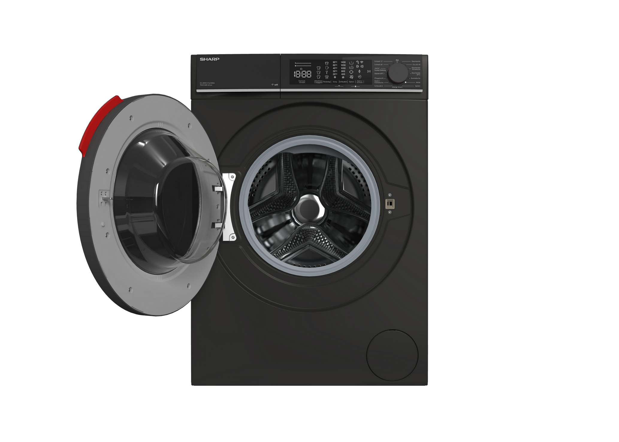 SHARP ES-WNFL914CMDA-DE Freestanding Washing Machine 9 kg 1400 RPM A Class