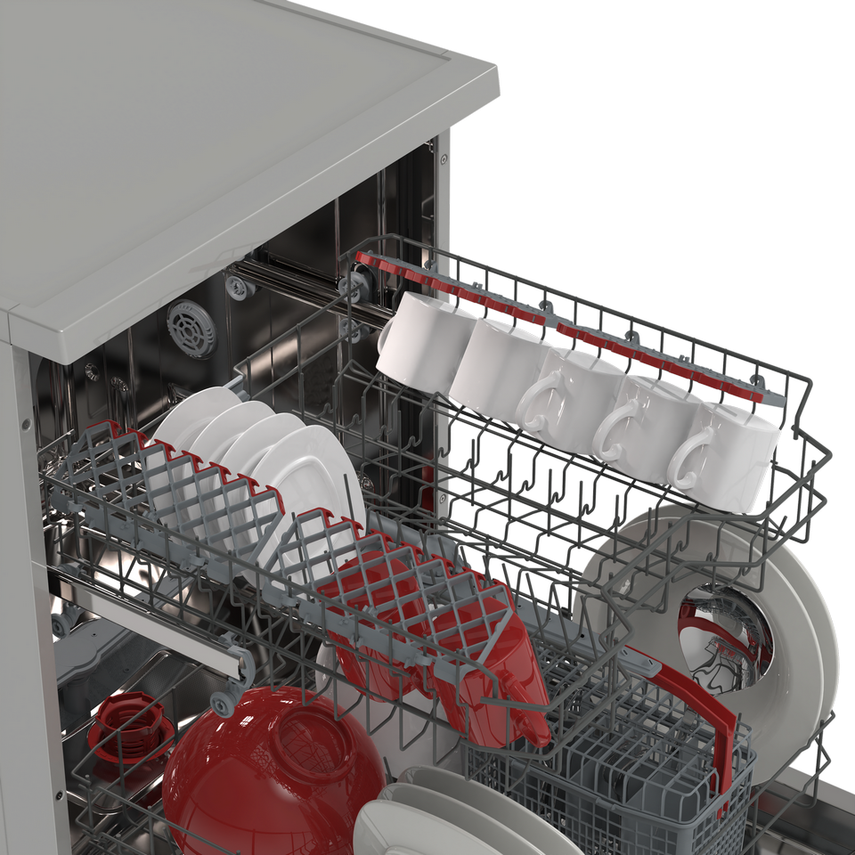 SHARP QW-NA1BF47DI Freestanding 60cm Dishwasher 13PS 47 db D Class