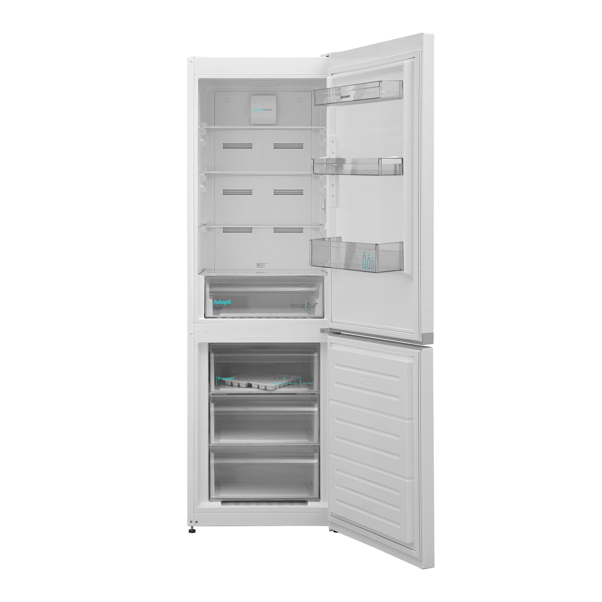 SHARP SJ-FBA09DMXWE-EU 60cm NF Fridge-Freezer