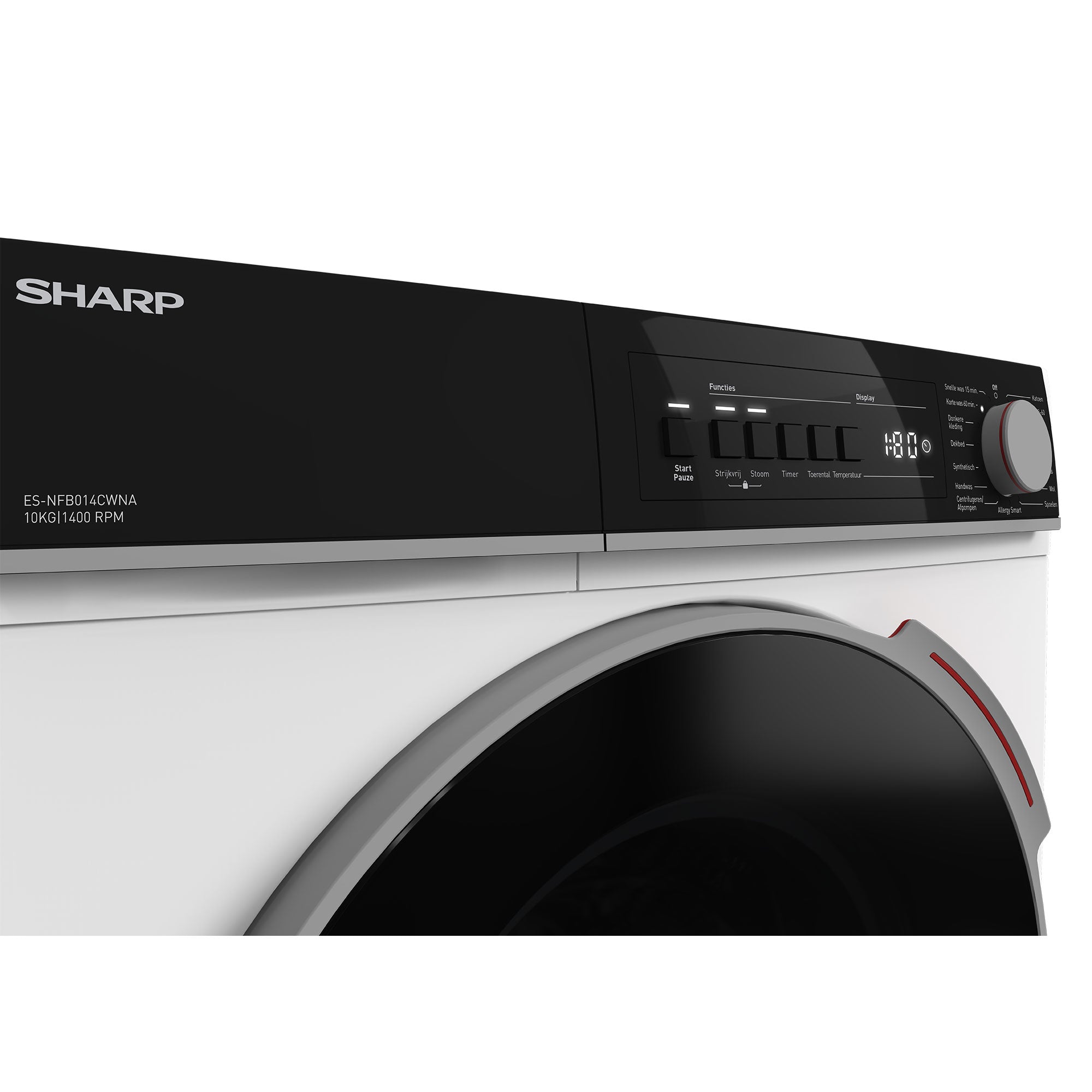 SHARP ES-NFB014CWNA-BX Free-Standing Washing Machine