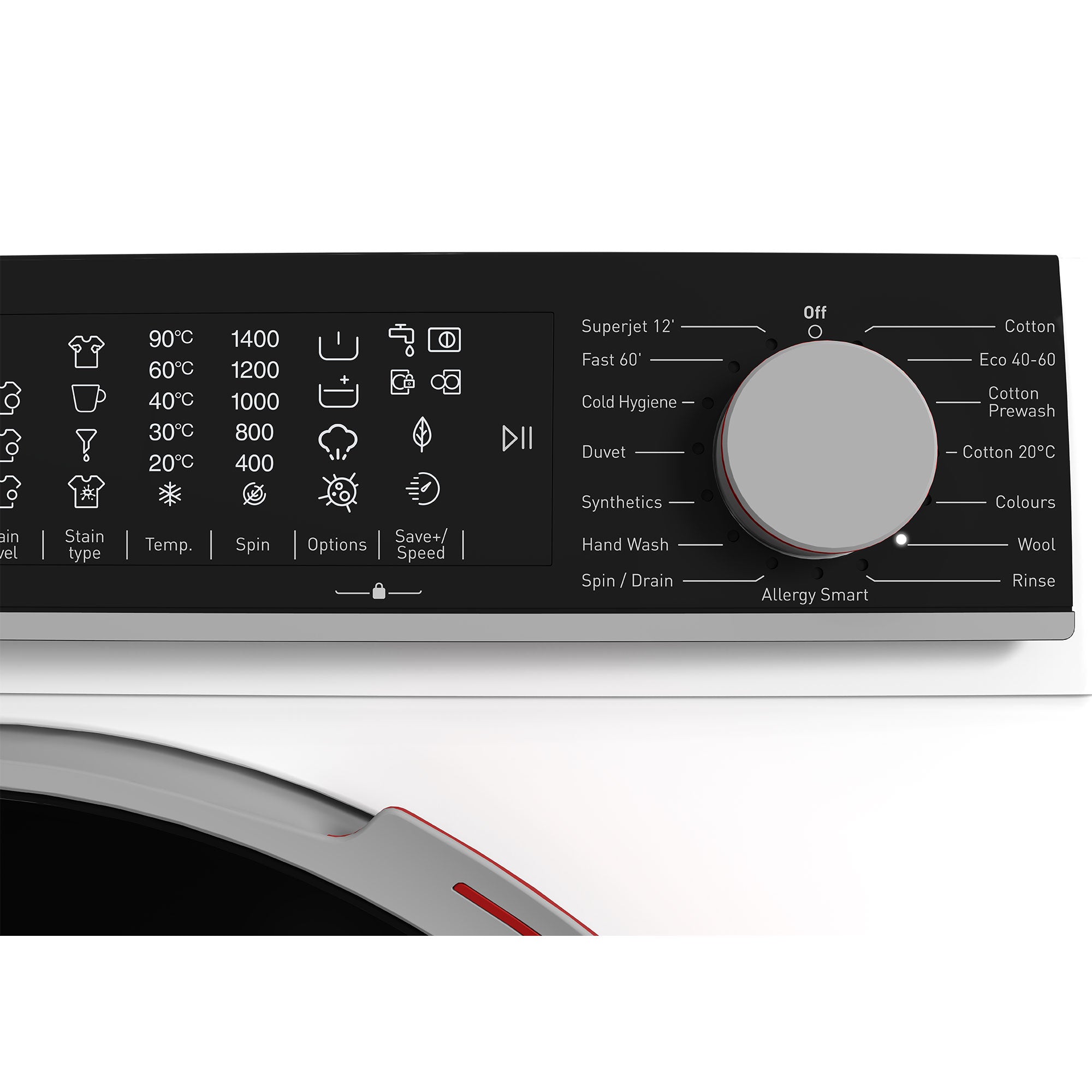 SHARP ES-NFL214CWDA-EN Freestanding Washing Machine 12 kg 1400 RPM A Class