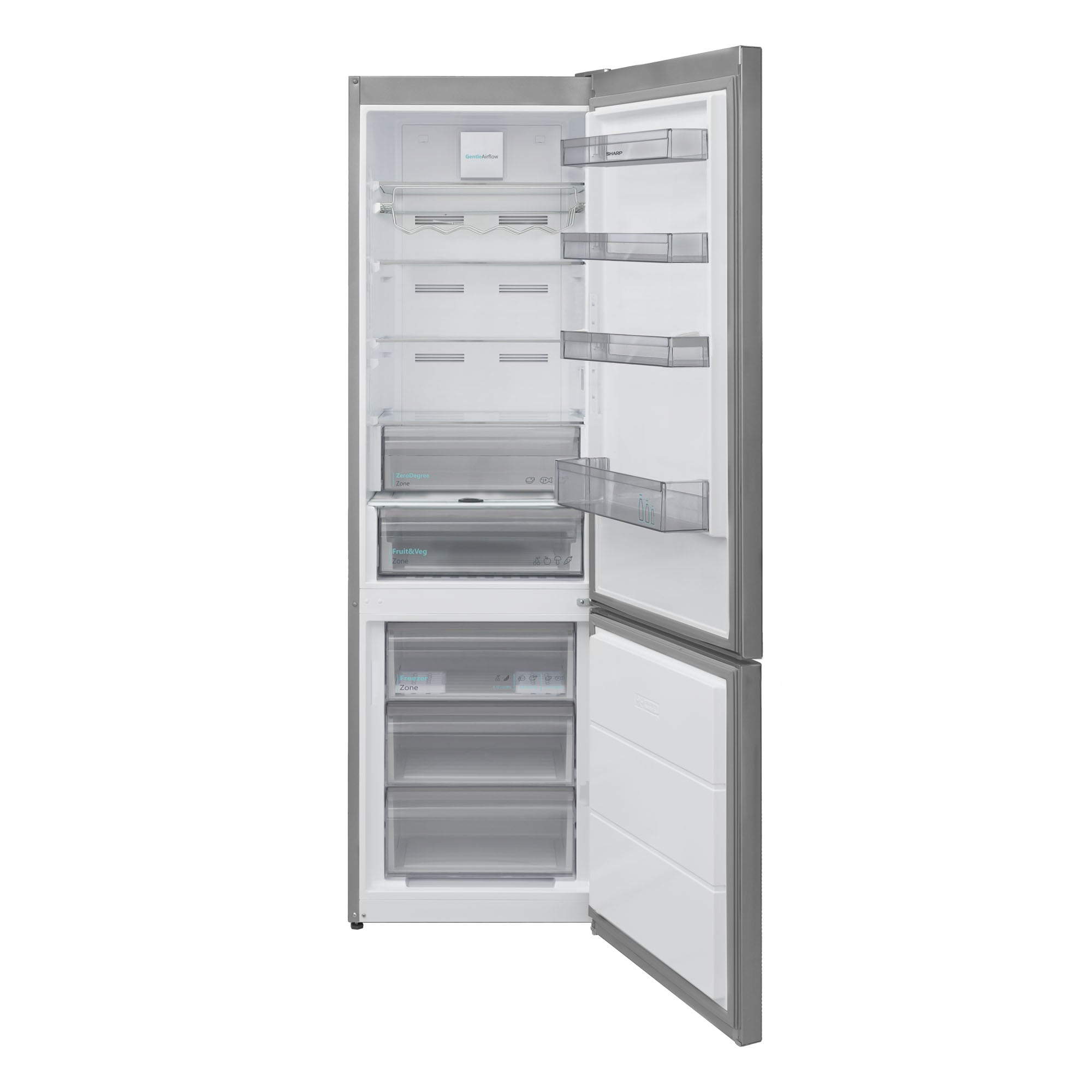SHARP SJ-NBA32DMXPB-EU 60cm NF Fridge-Freezer