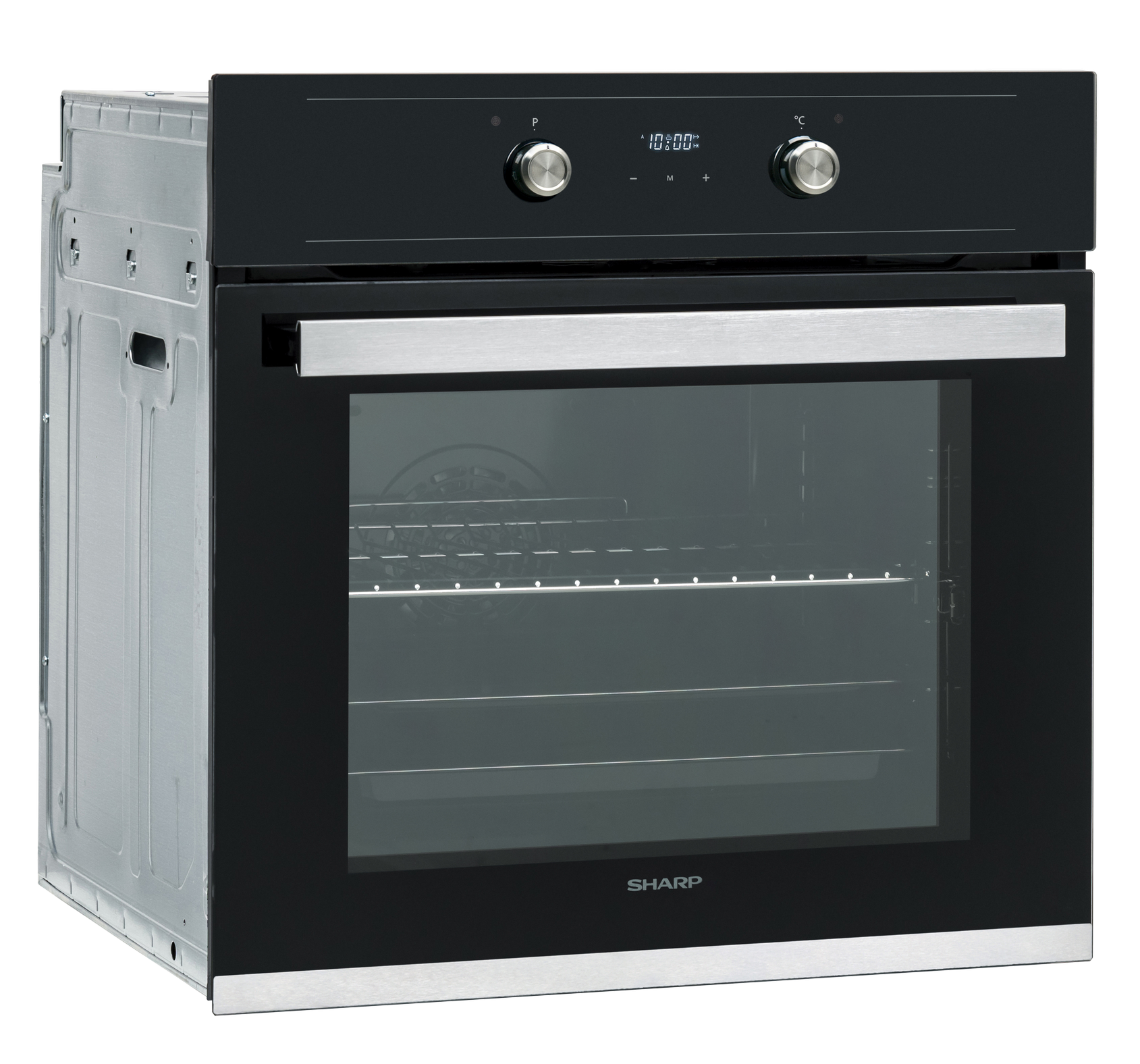 Sharp K-60D19BM1-EU Built-In 69lt. Standard Multifunction Oven, Black
