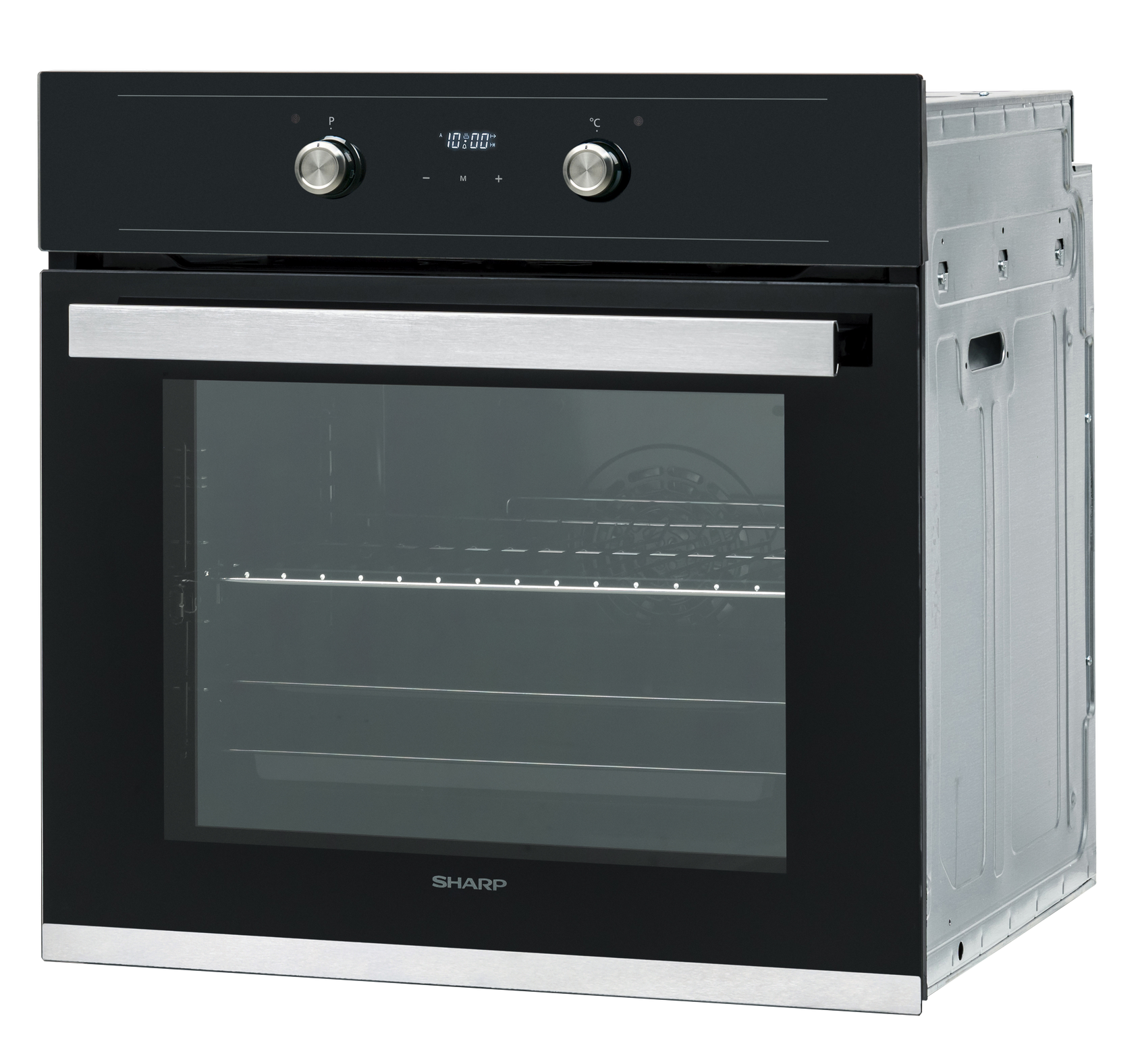 Sharp K-60D19BM1-EU Built-In 69lt. Standard Multifunction Oven, Black