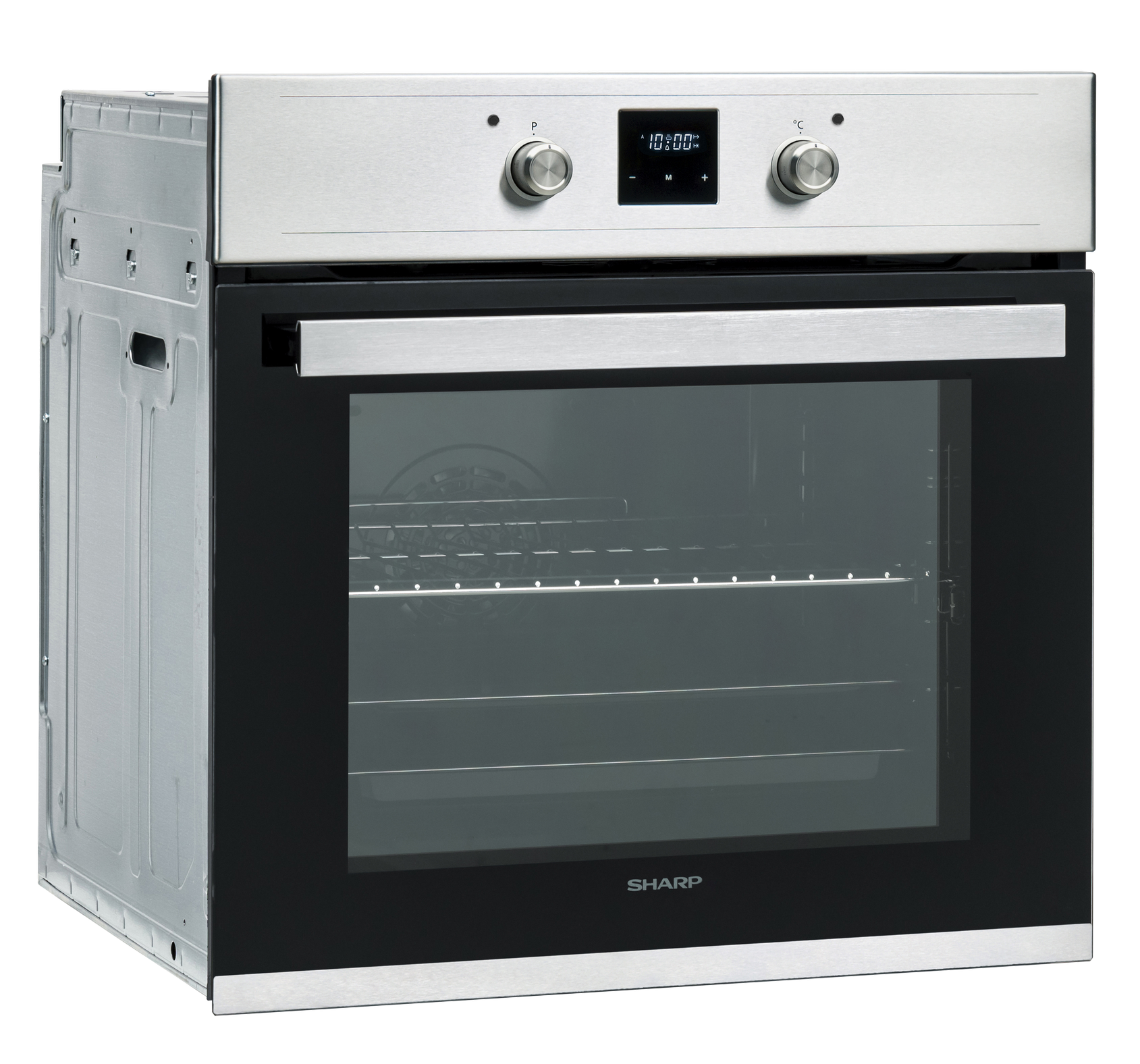 Sharp K-60D19IM1-EU Built-In 69lt. Standard Multifunction Oven, Inox