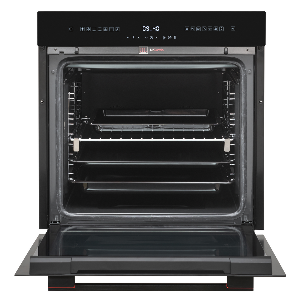 Sharp KA-75L64BNH-EU Built-In 73lt. Standard Multifunction Oven, Pure Black