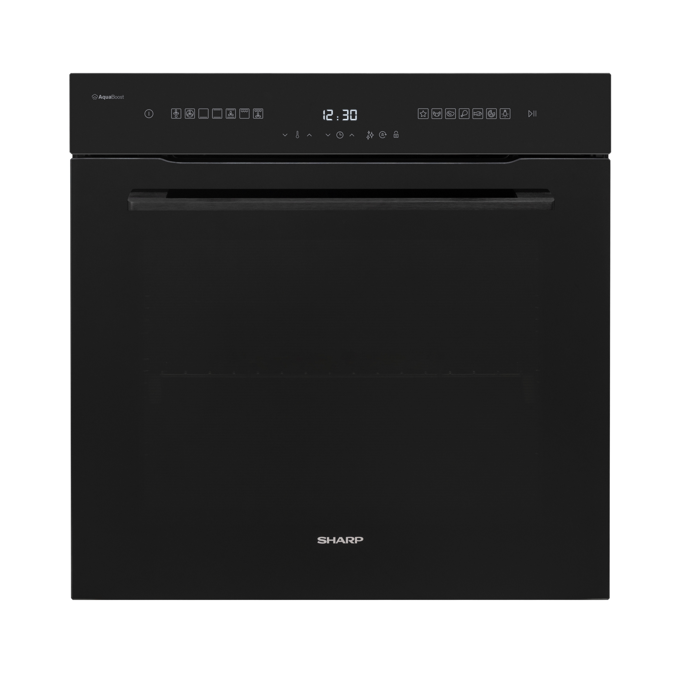 Sharp KA-74L64BNH-PL Built-In 78lt. Standard Multifunction Oven, Pure Black