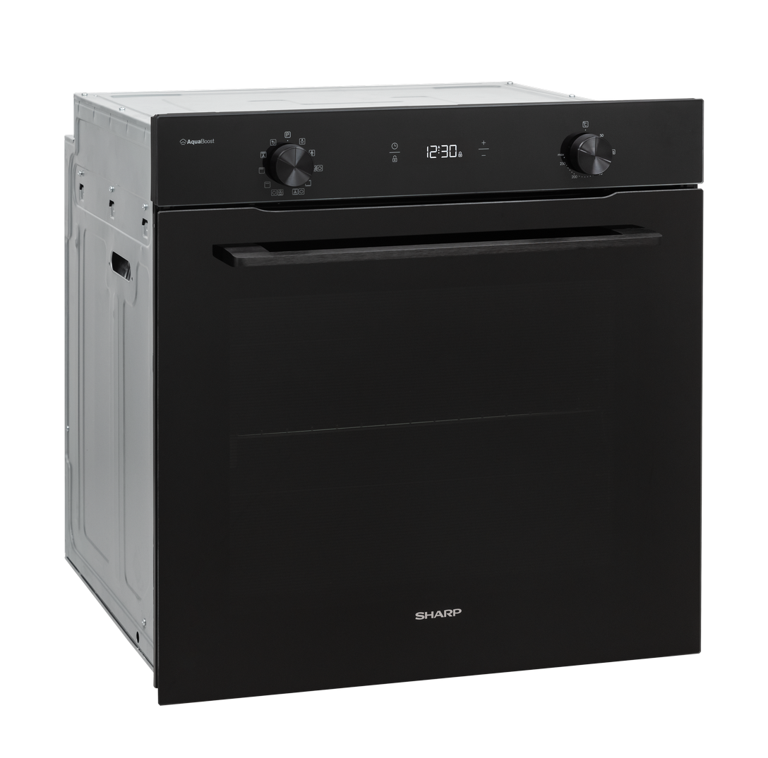 Sharp K-74P51BNL-PL Built-In 78lt. Standard Multifunction Oven, Pure Black