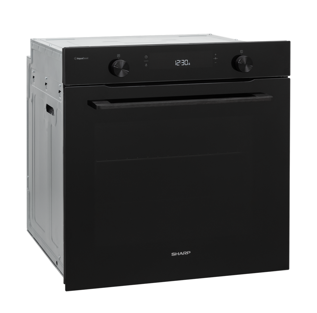 Sharp KA-74Z68BNM-PL Built-In 78lt. Standard Multifunction Oven, Pure Black