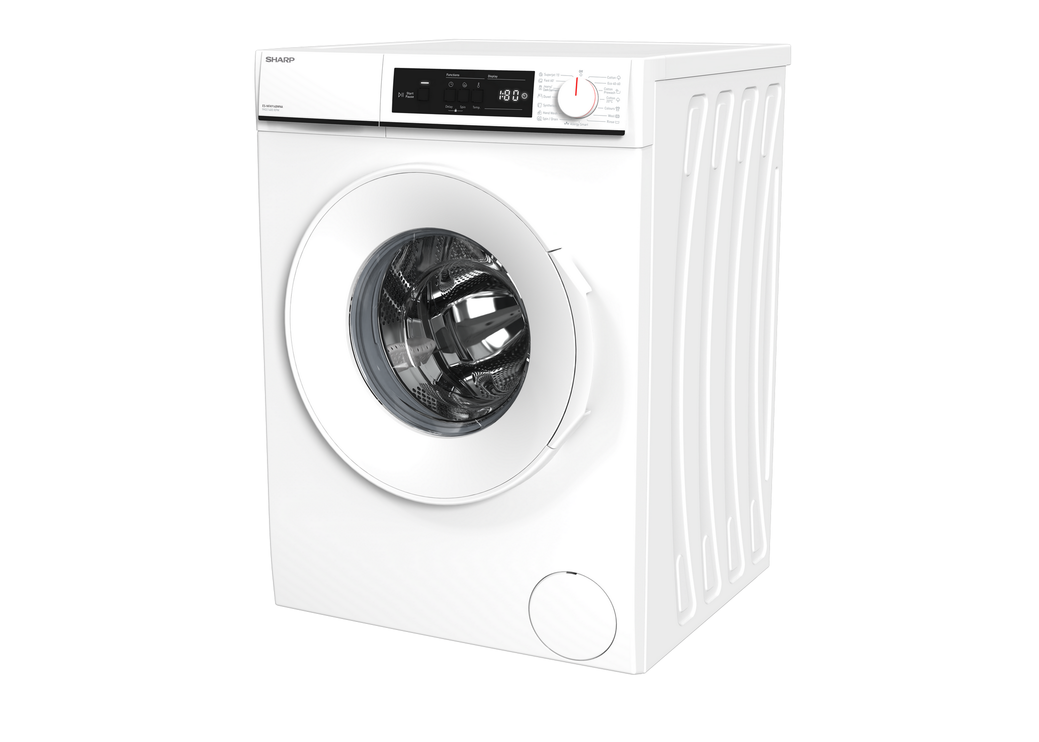 SHARP ES-NFA914BWNA-EE Freestanding Washing Machine 9 kg 1400 RPM A Class