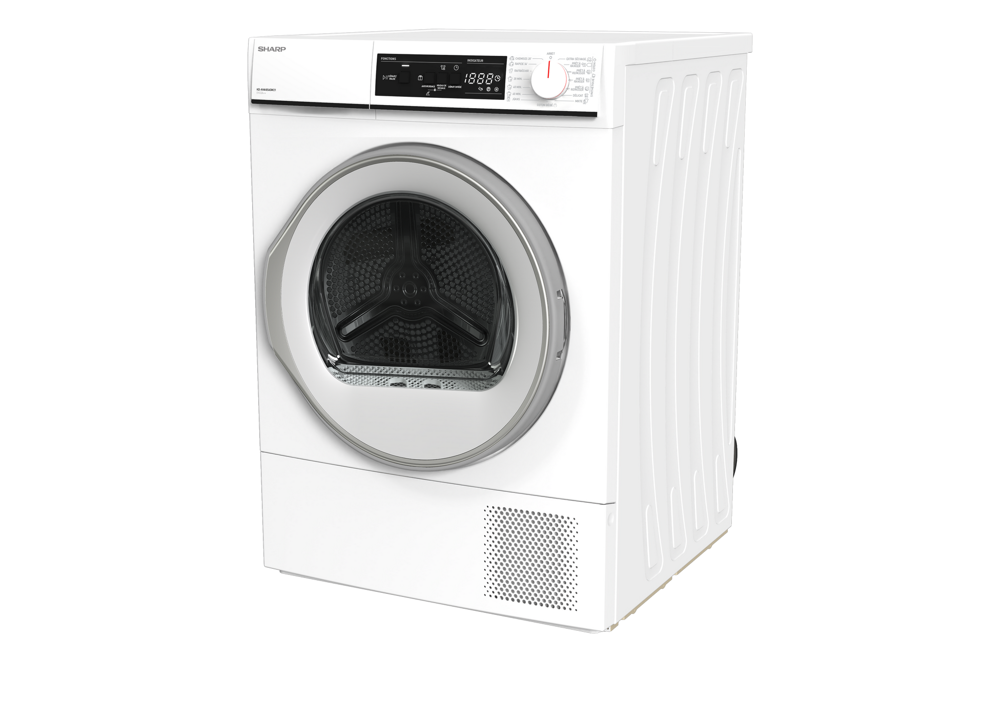 SHARP KD-NHA8S6GW21-BX Freestanding Tumble Dryer 8 kg A++