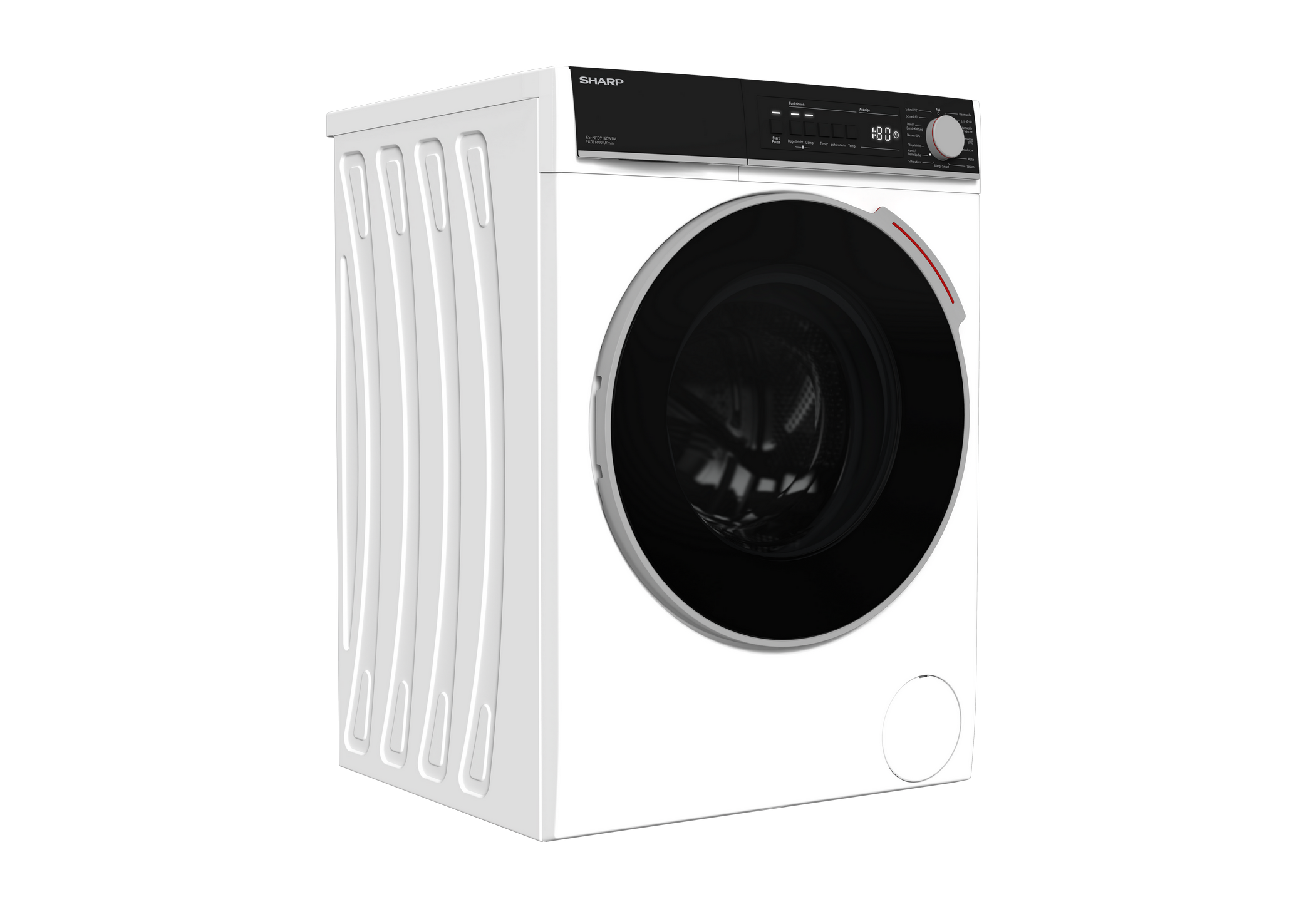 SHARP ES-NFB914CWDA-CB Freestanding Washing Machine 9 kg 1400 RPM A Class