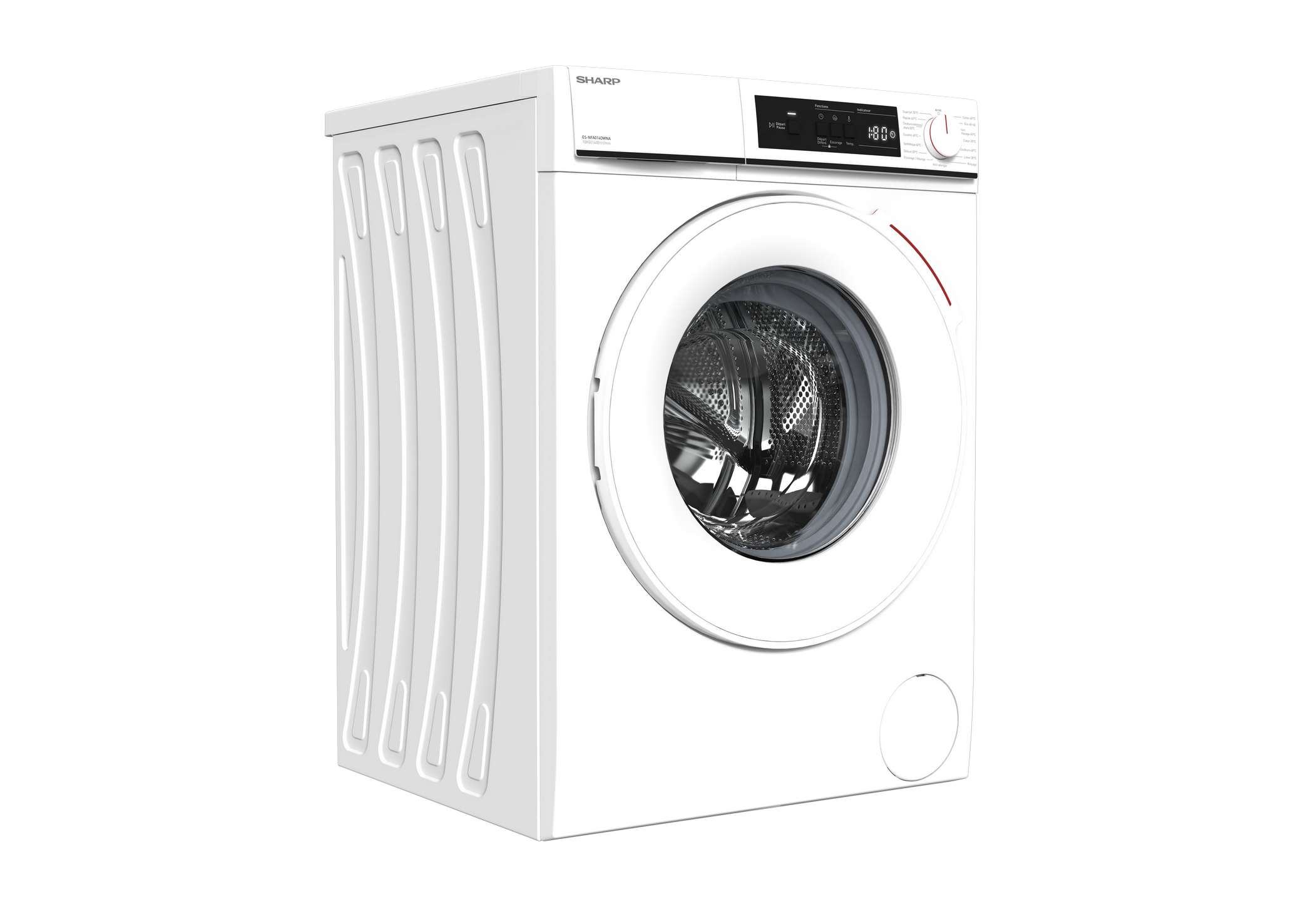 SHARP ES-NFA014DWNA-FR Freestanding Washing Machine 10 kg 1400 RPM A Class