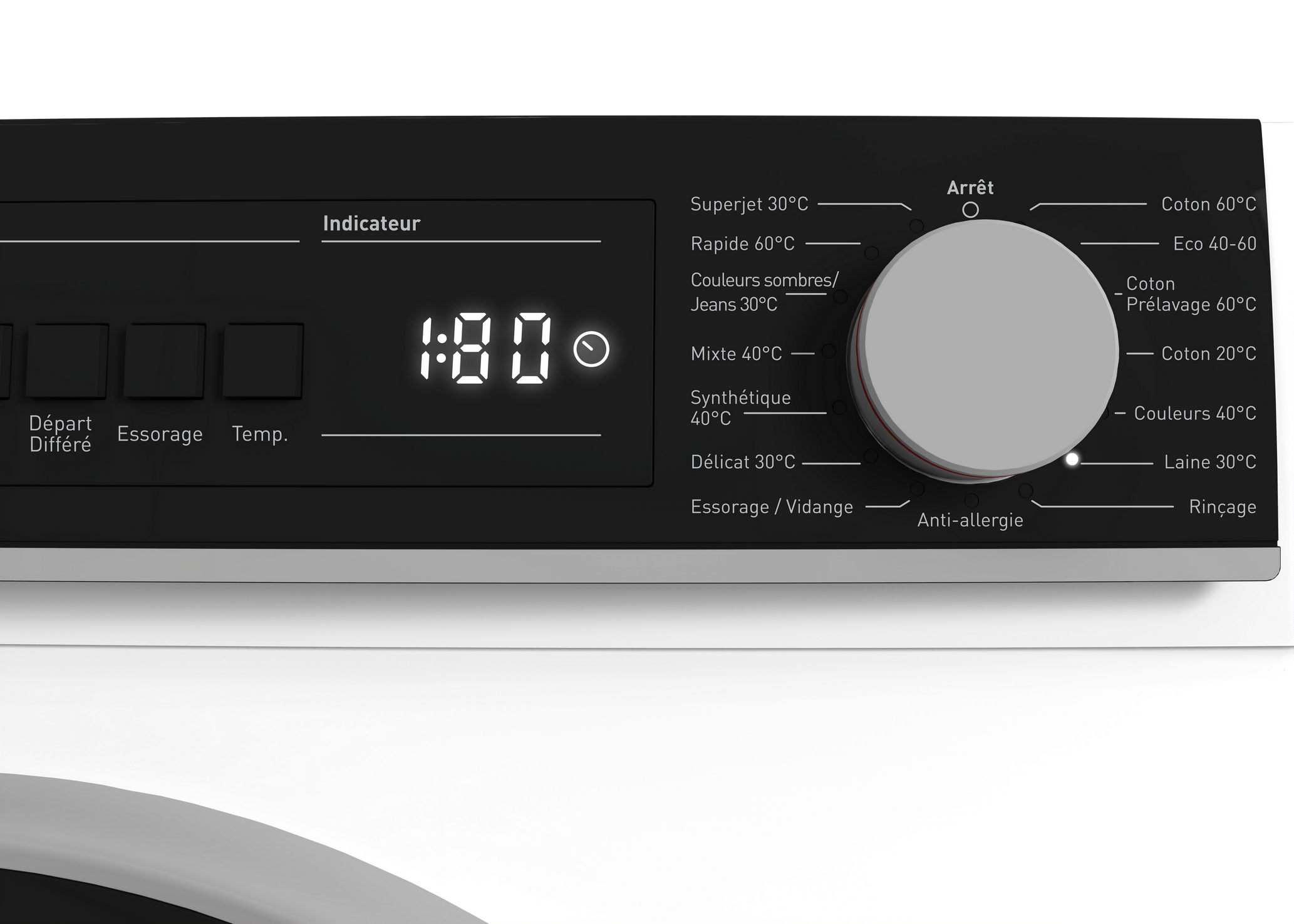 SHARP ES-NFB814AWNA-FR Freestanding Washing Machine 8 kg 1400 RPM A Class