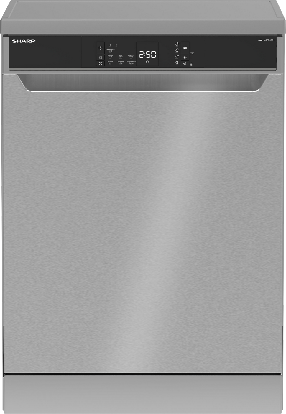 SHARP QW-NA1FF45DI Freestanding 60cm Dishwasher 16PS 45 db D Class with Multifunctional rack