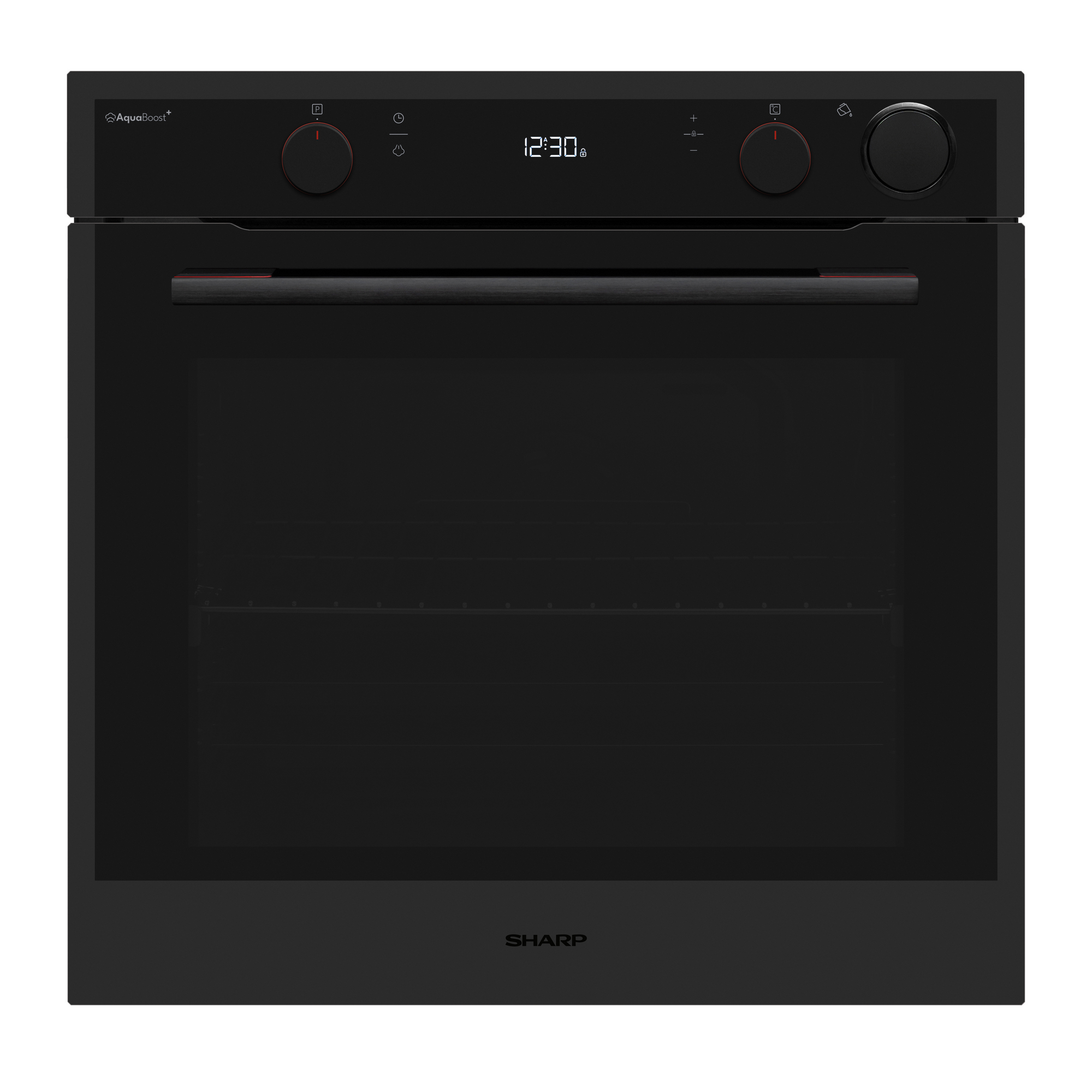 Sharp KA-74Z68BNH-EU Built-In 78lt. Standard Multifunction Oven, Matte Black