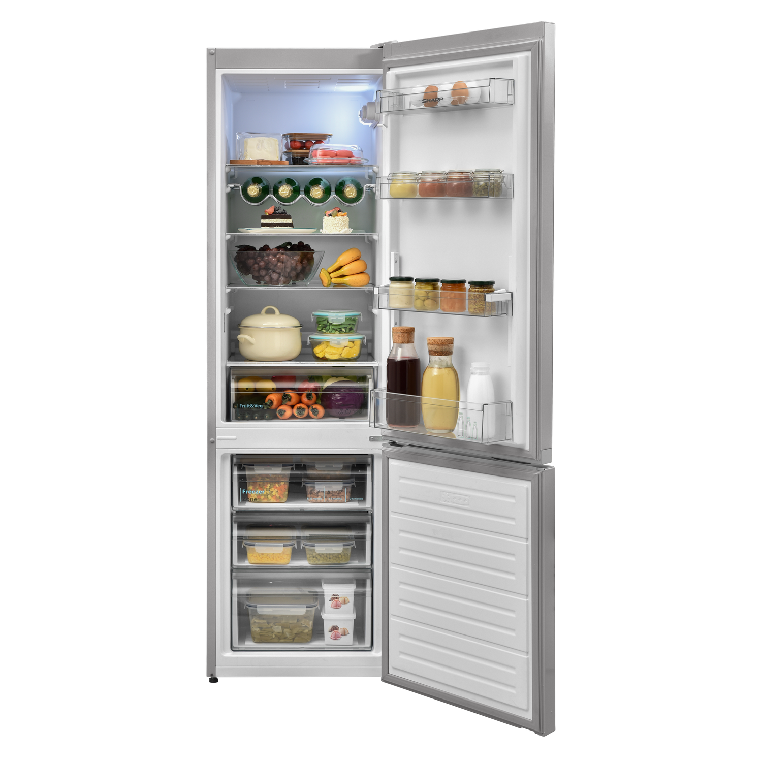 SHARP SJ-FBB05DTXLE-EU 54cm Fridge-Freezer