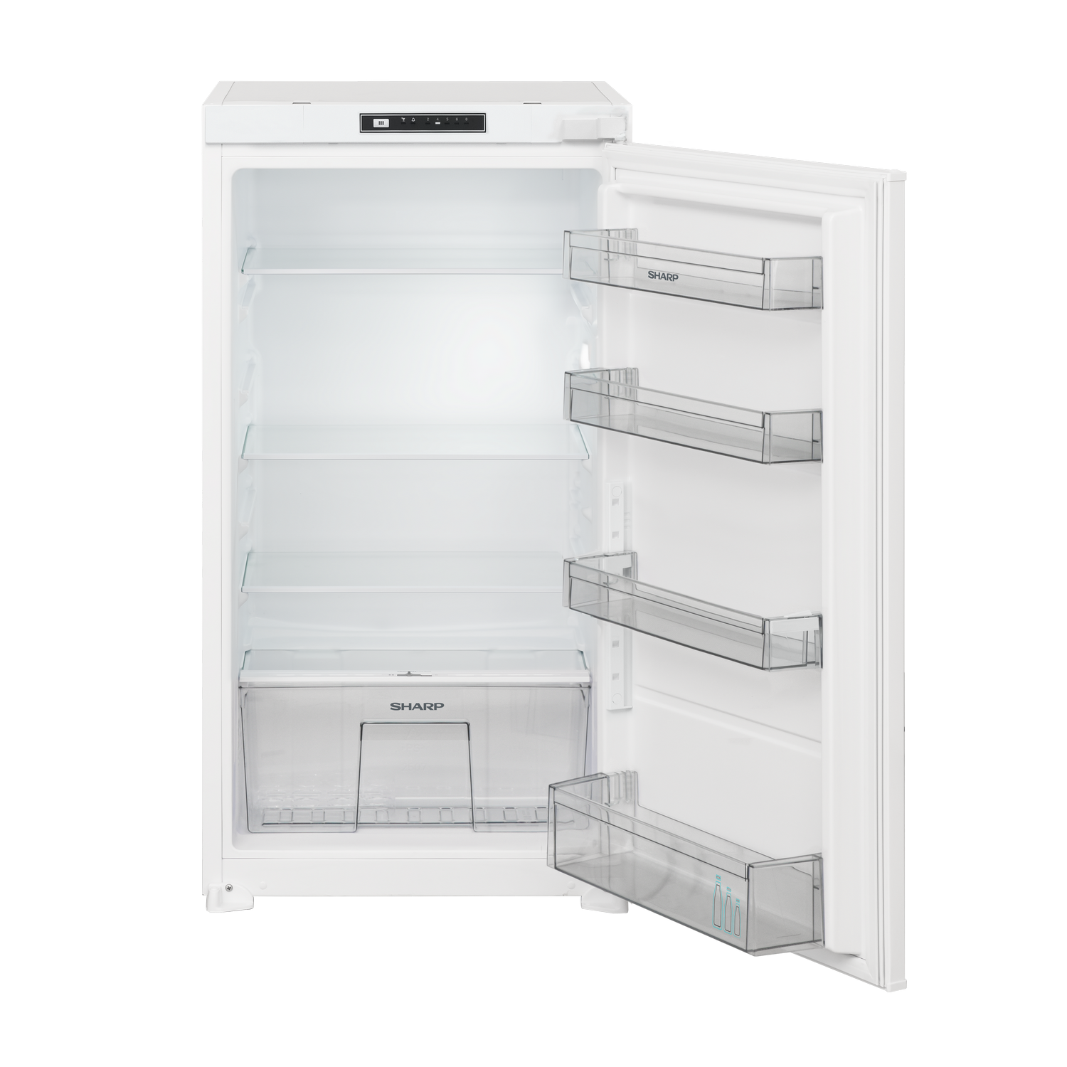 SHARP SJ-LE155E0XS-EU 54cm Single Door Refrigerator