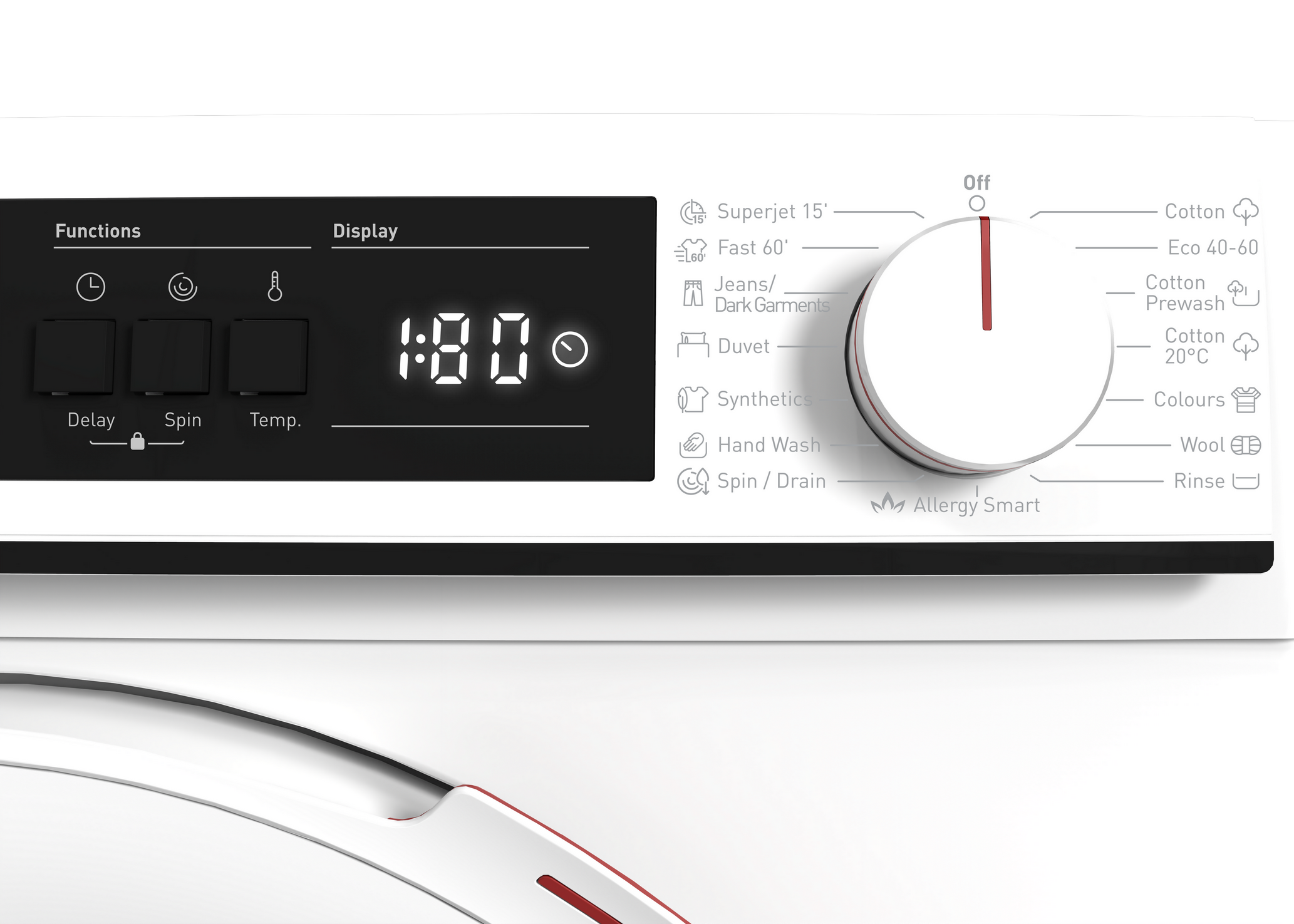 SHARP ES-NFA014DWNA-EE Freestanding Washing Machine 10 kg 1400 RPM A Class