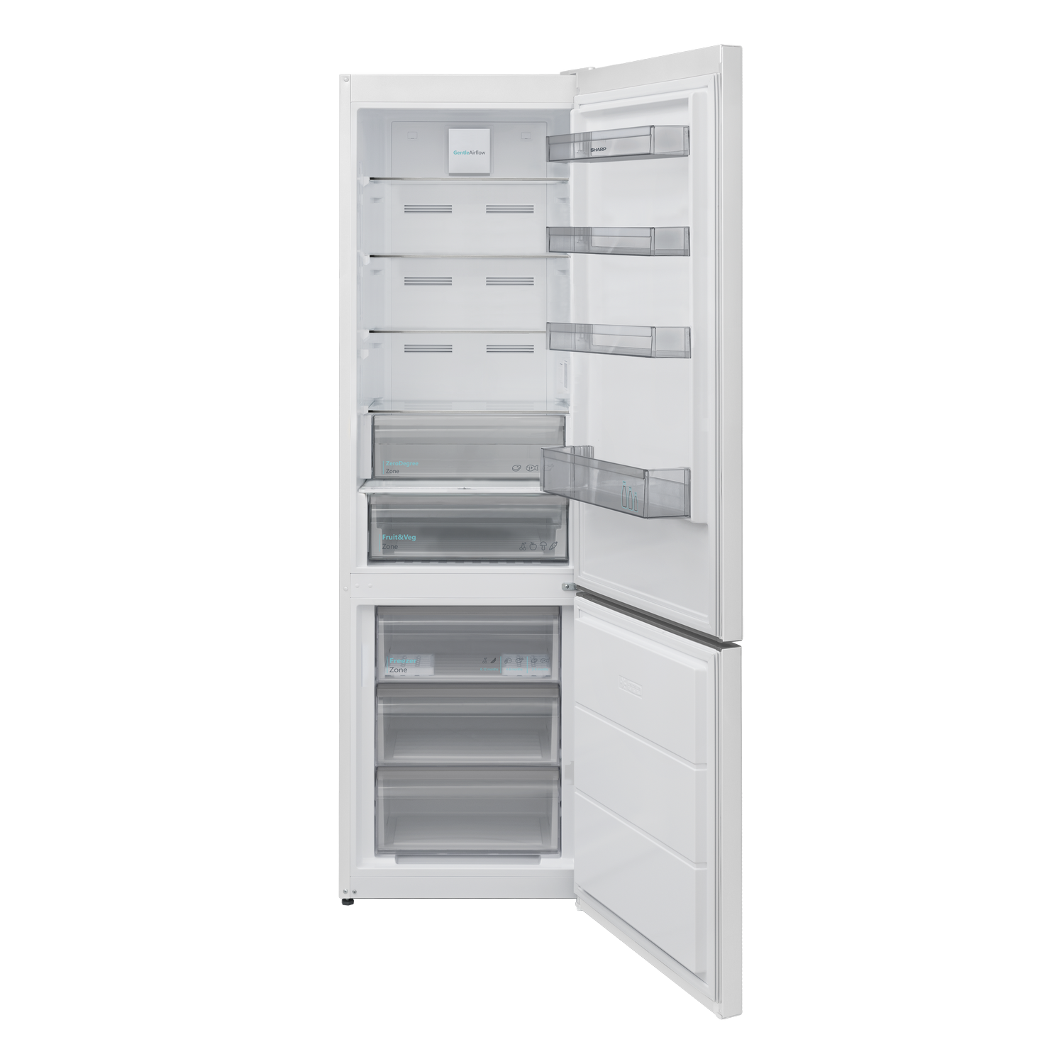 SHARP SJ-FBA22IMXWE-ES 60cm NF Fridge-Freezer