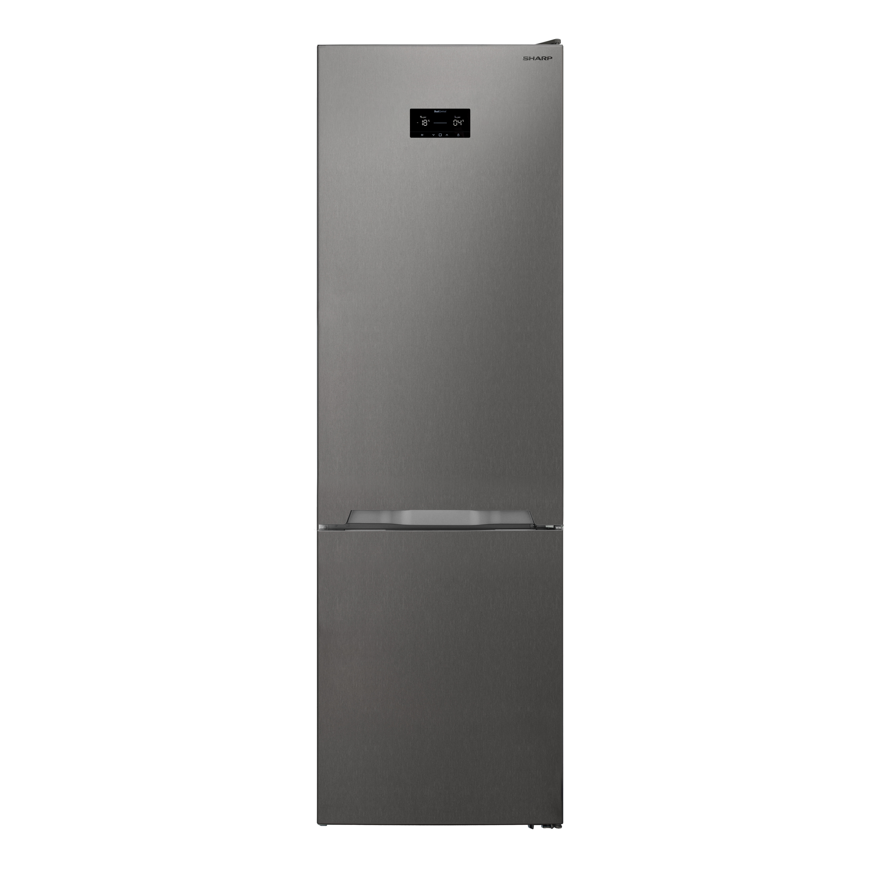 SHARP SJ-NBA42IHPC-ES 60cm NF Fridge-Freezer with C Class, 366 L