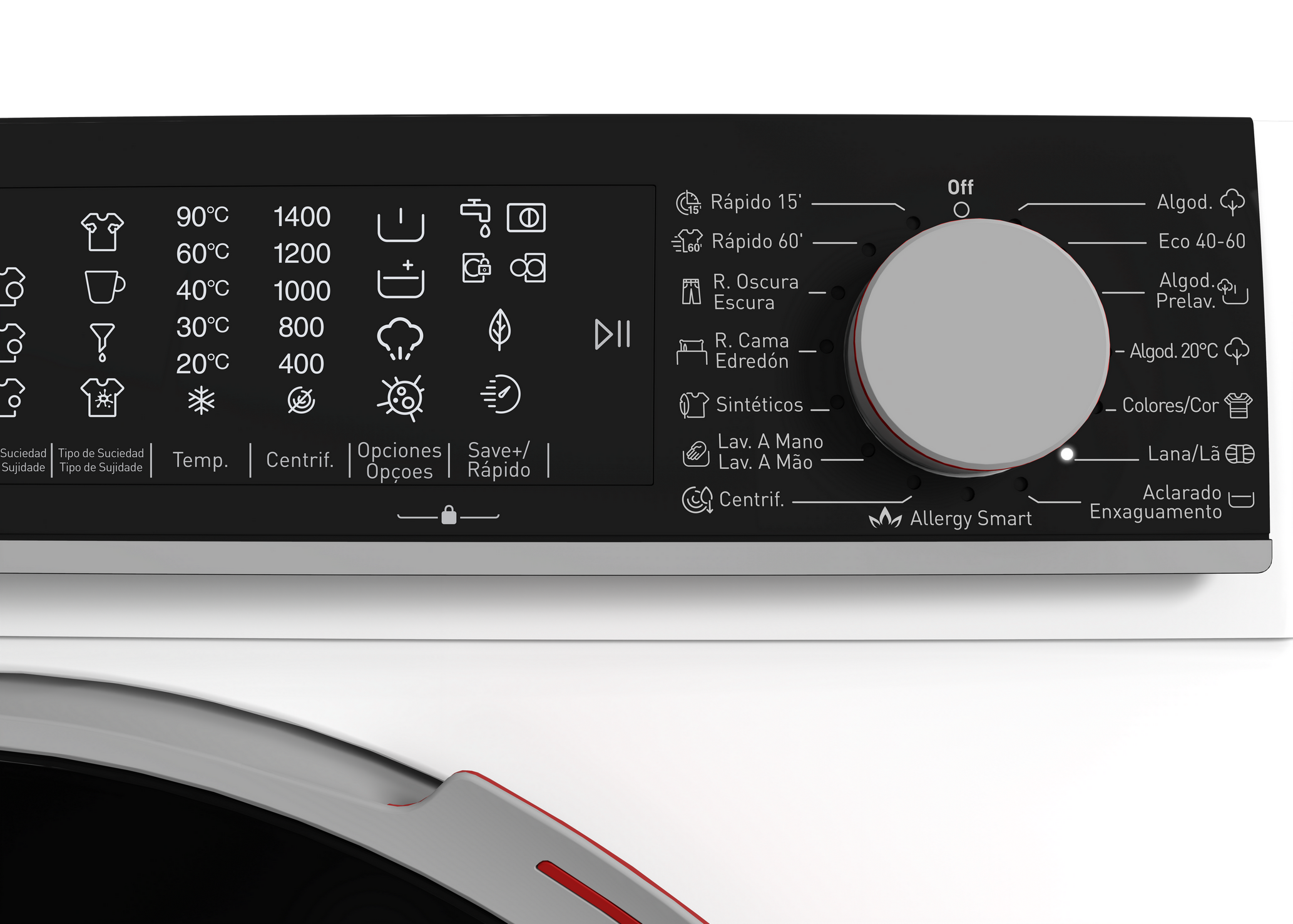 SHARP ES-NFL014CWNA-ES Freestanding Washing Machine 10 kg 1400 RPM A Class