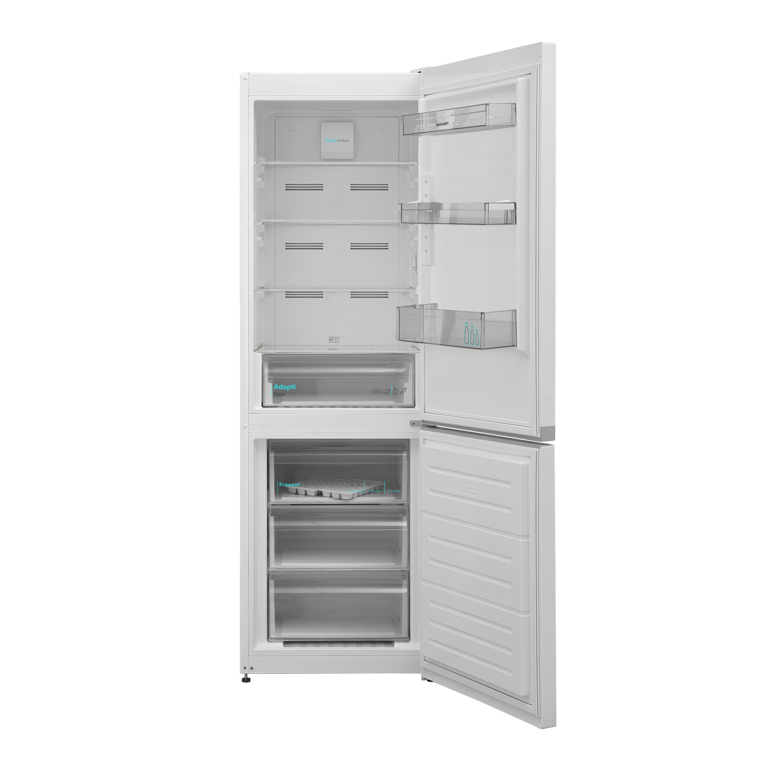 SHARP SJ-NBA09DMXWC-EU 60cm NF Fridge-Freezer