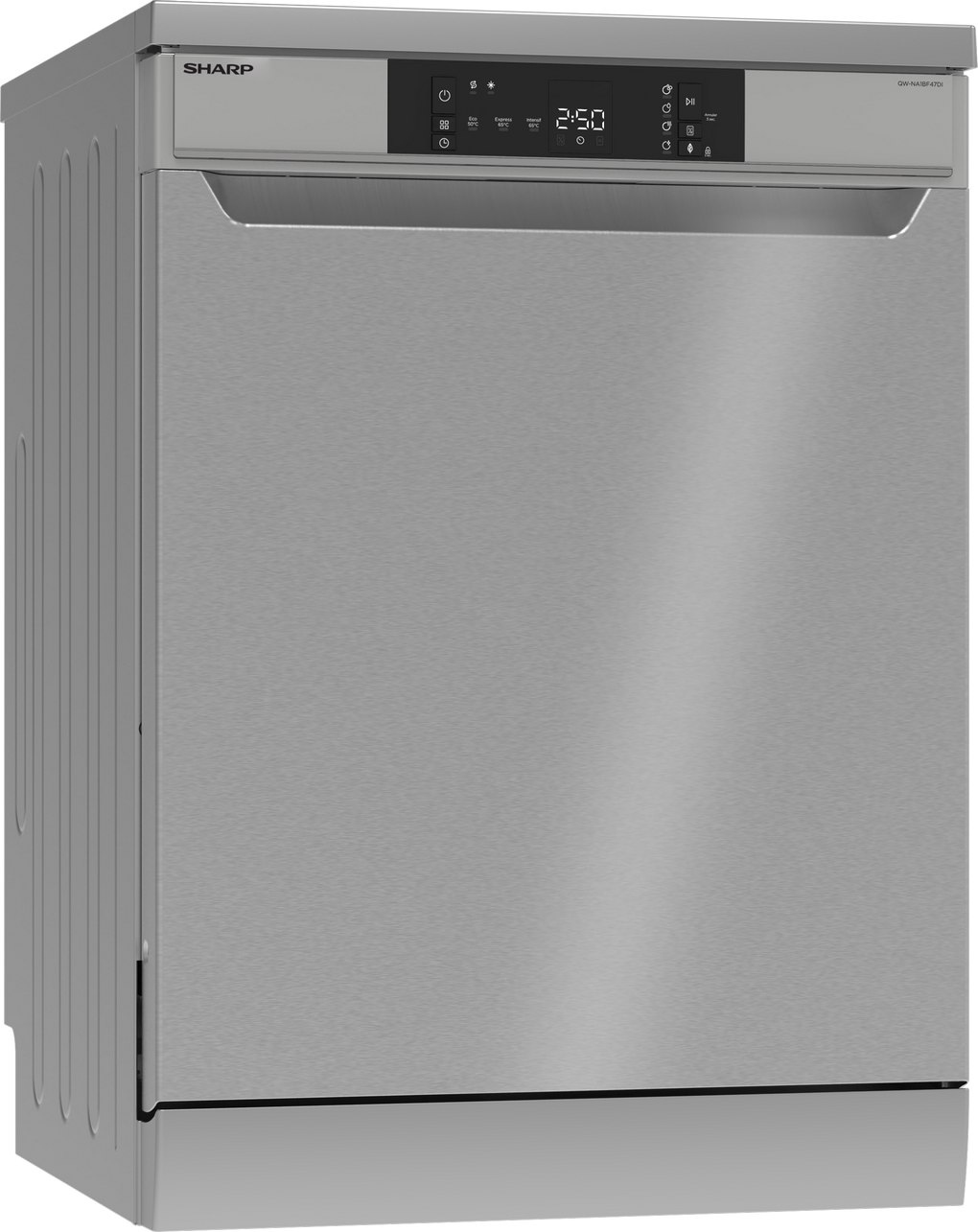 SHARP QW-NA1BF47DI Freestanding 60cm Dishwasher 13PS 47 db D Class