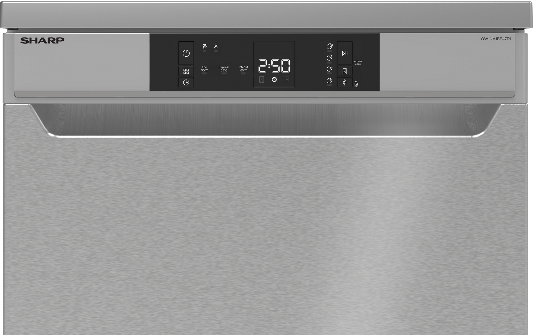 SHARP QW-NA1BF47DI Freestanding 60cm Dishwasher 13PS 47 db D Class