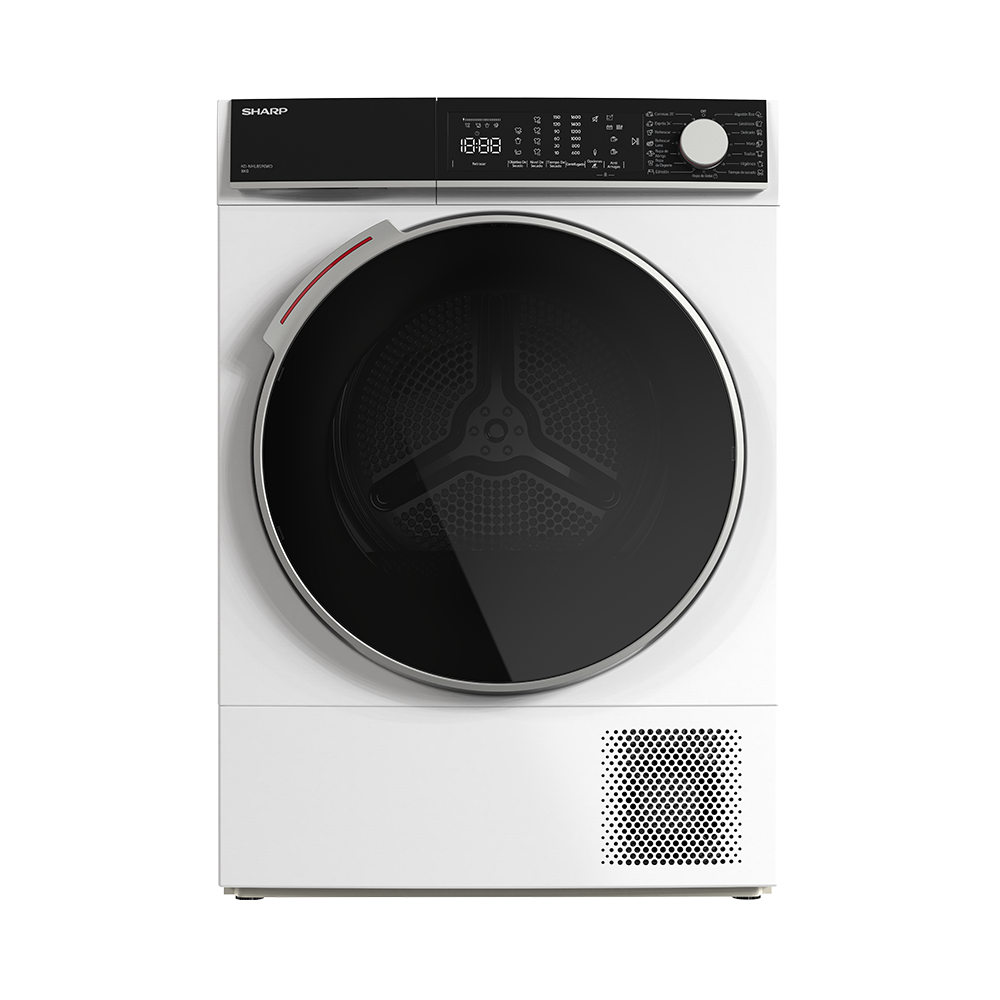 Sharp KD-NHL8S9GWD-ES Freestanding Tumble Dryer