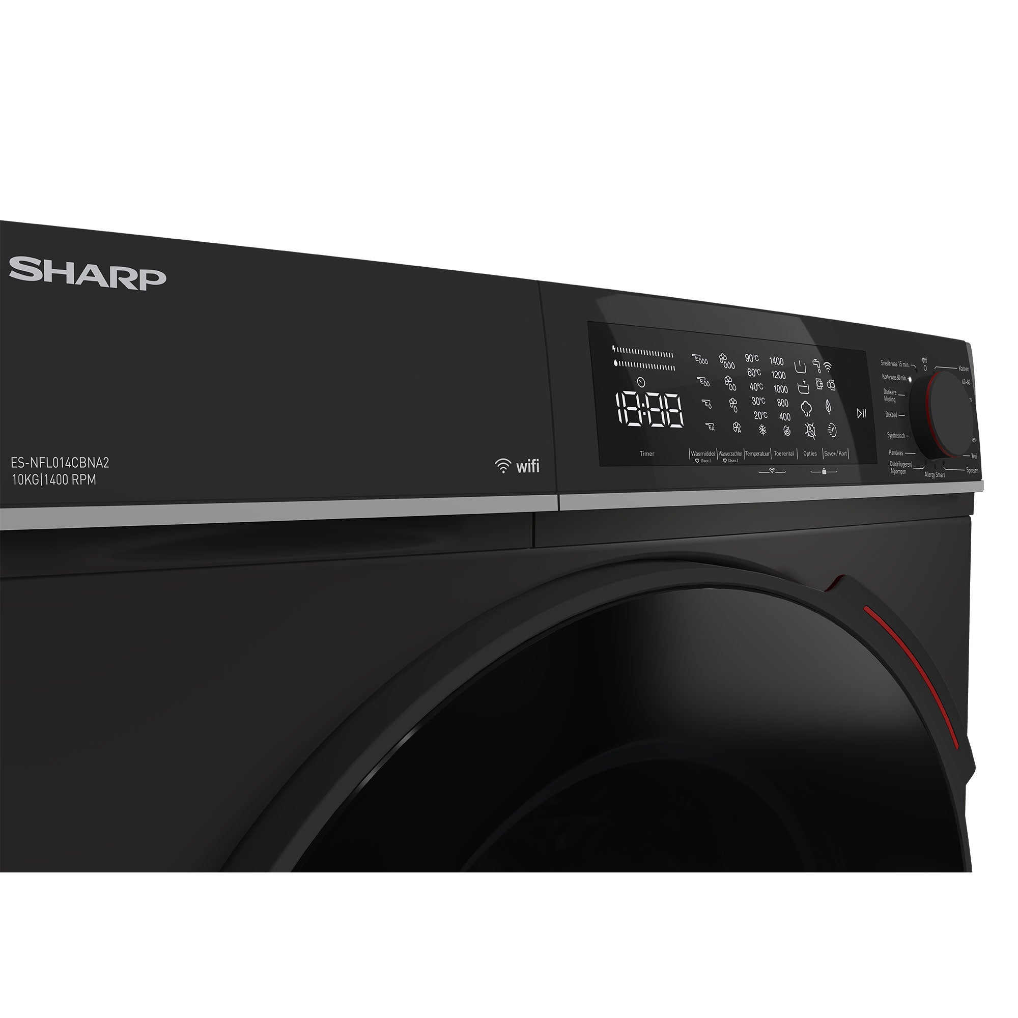 SHARP ES-NFL014CBNA2-BX Free-Standing Washing Machine